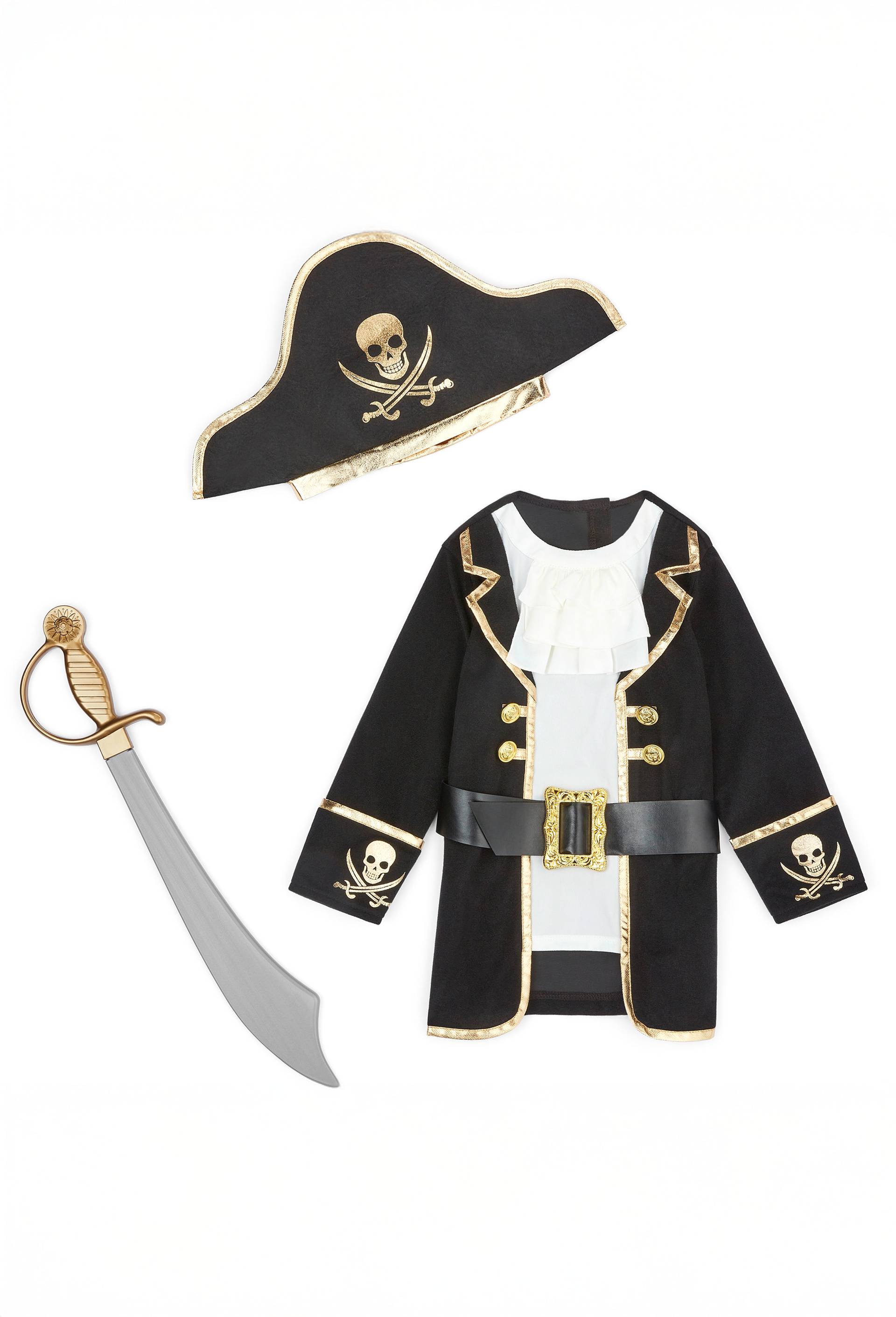 D&eacute;guisement Pirate, Multicolore, large image number 1