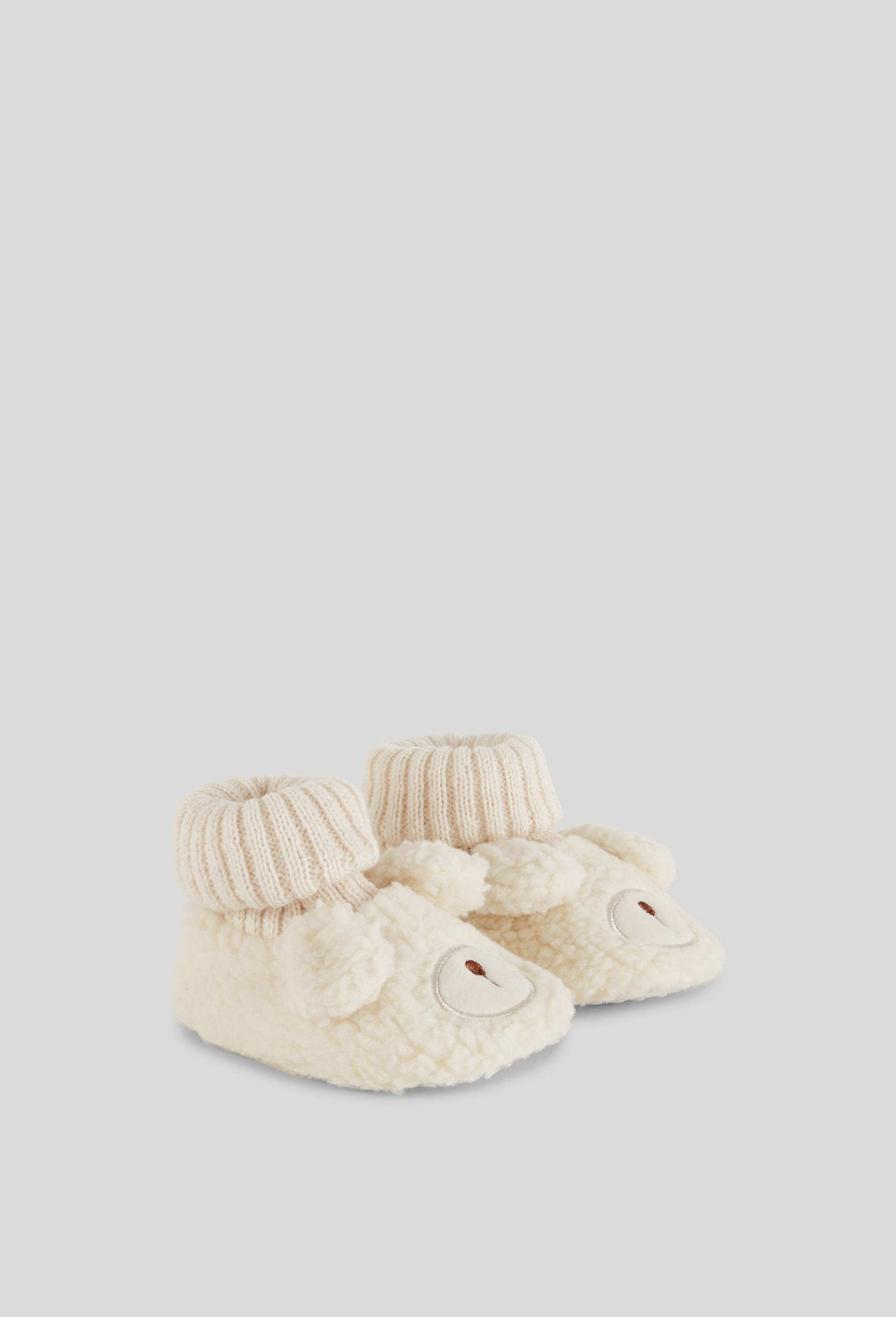 Chausson chaussette animal, Beige clair, large image number 0
