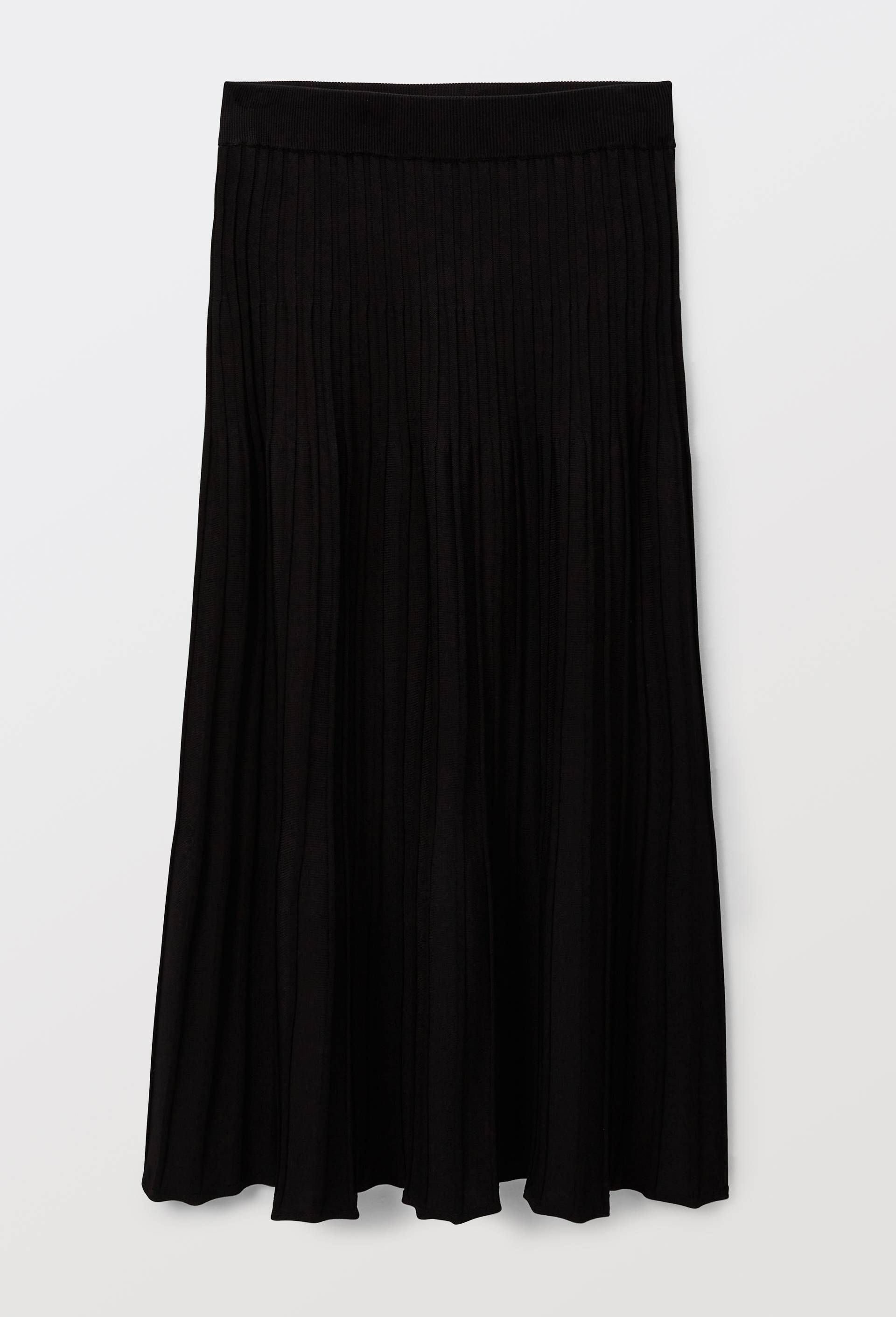 Jupe midi en maille, Noir, large image number 2.0