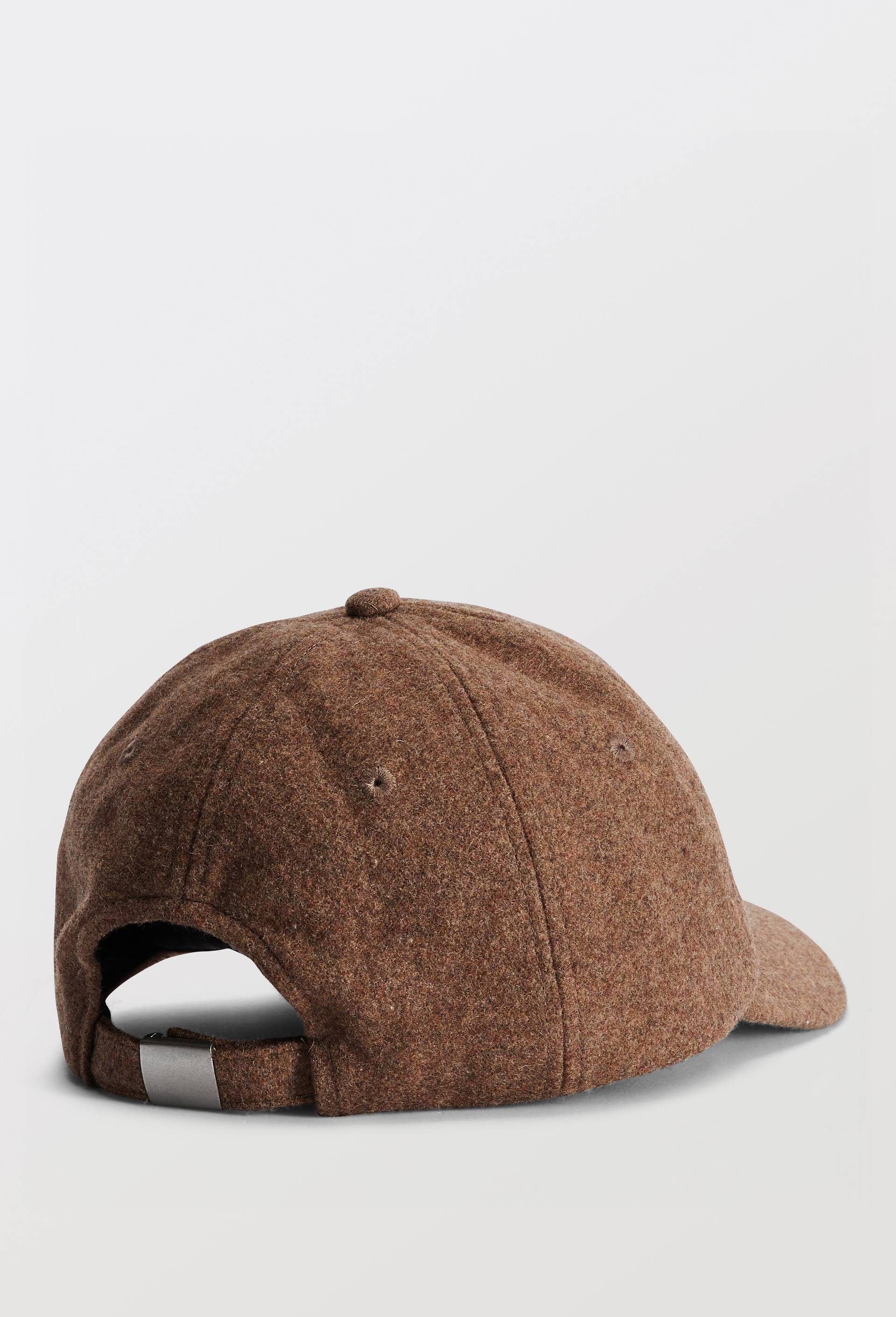 Casquette contenant de la laine, Brun clair, large image number 1