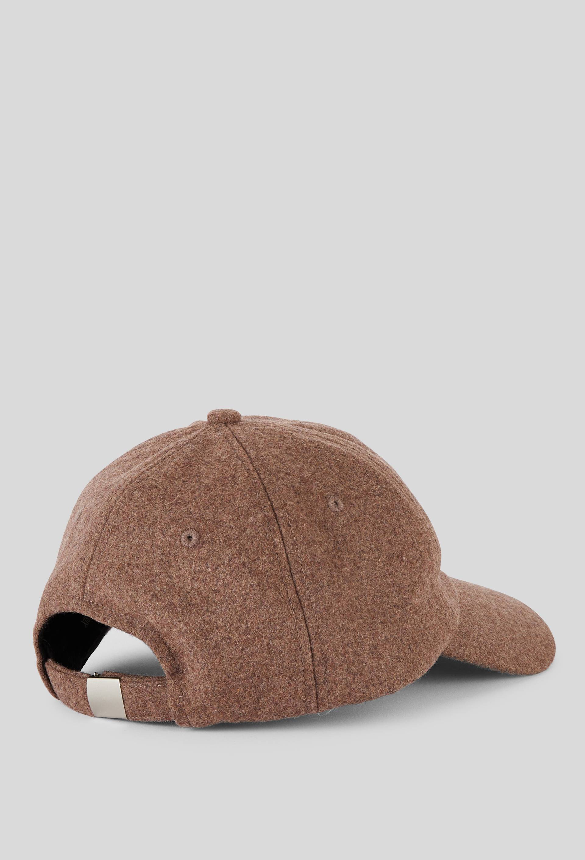 Casquette contenant de la laine, Brun clair, large image number 1