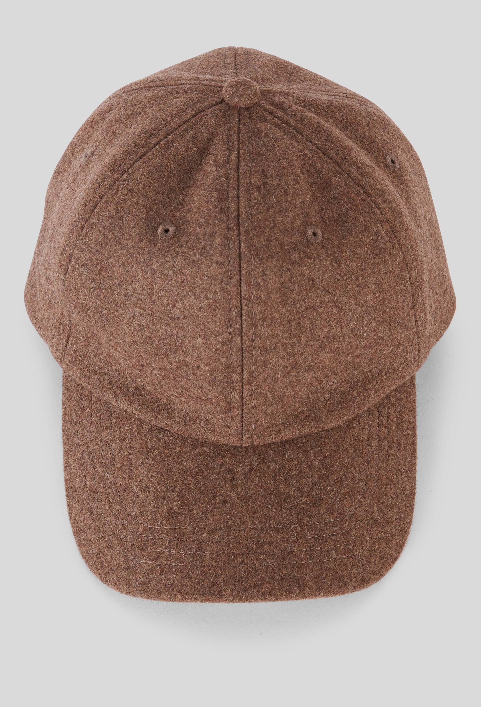 Casquette contenant de la laine, Brun clair, large image number 2