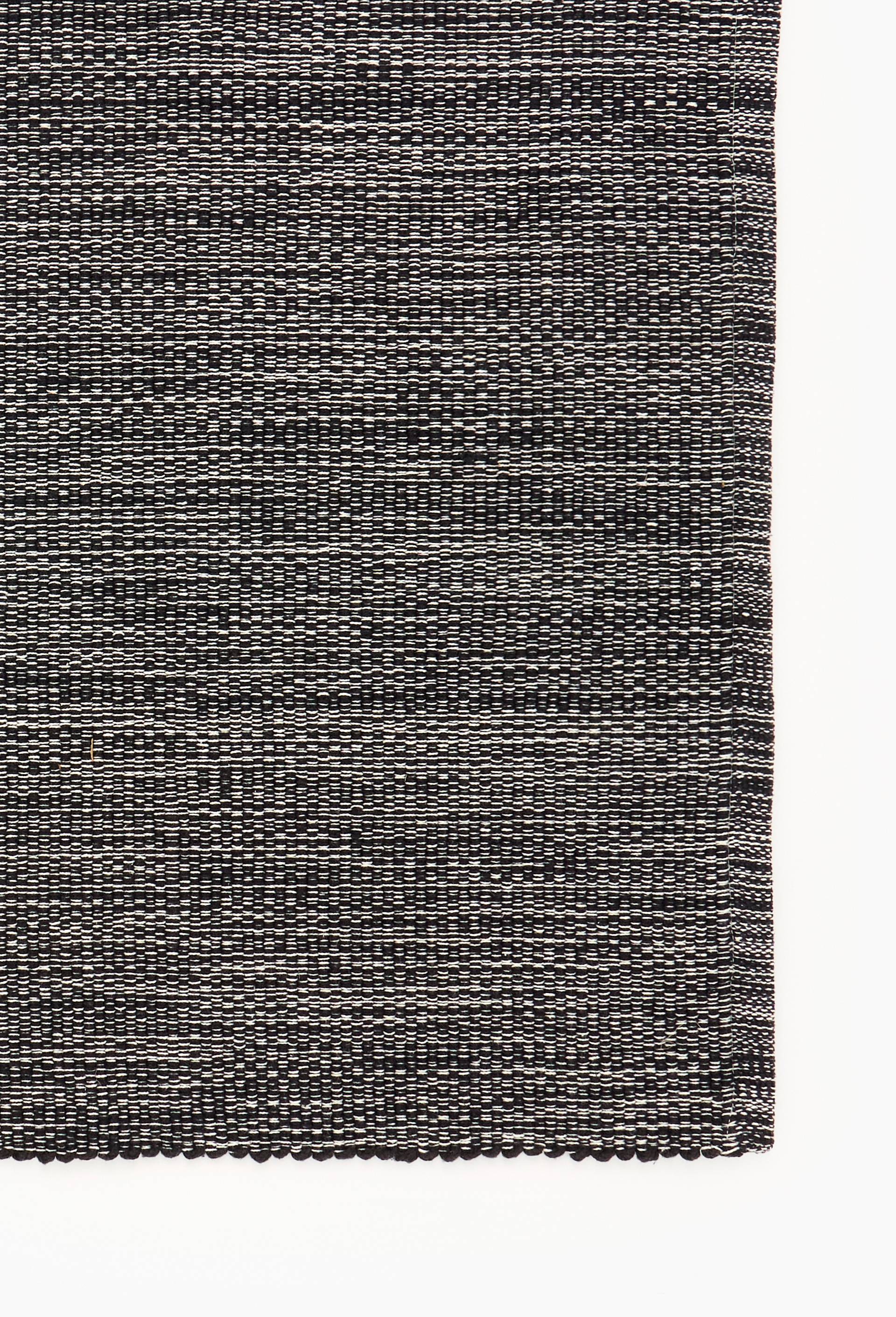Tapis de bain chiné, 50x75cm, en coton BIO GOTS, Blanc, large image number 1.0