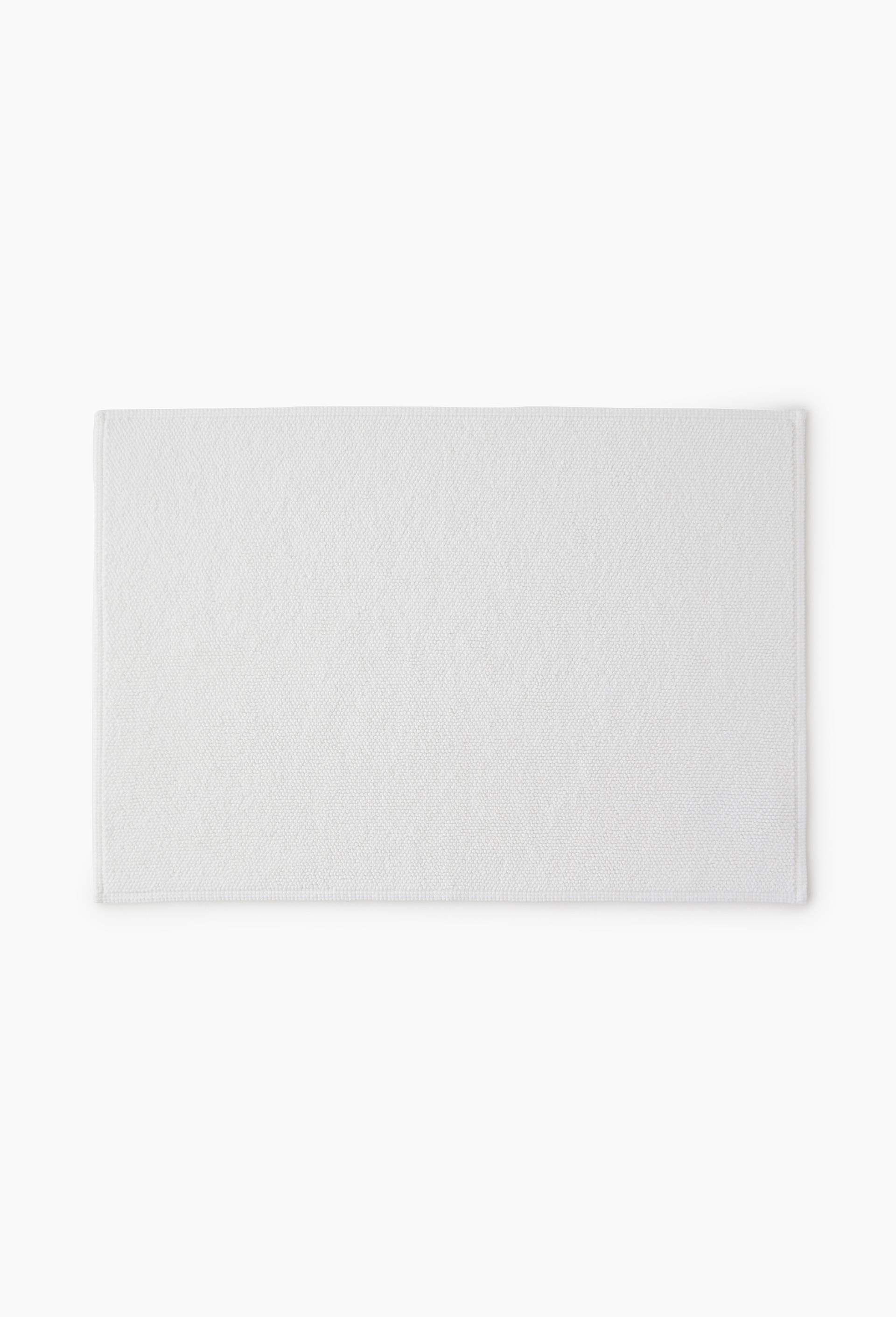 Tapis de bain, 60x90cm, en coton BIO GOTS, Blanc, large image number 0