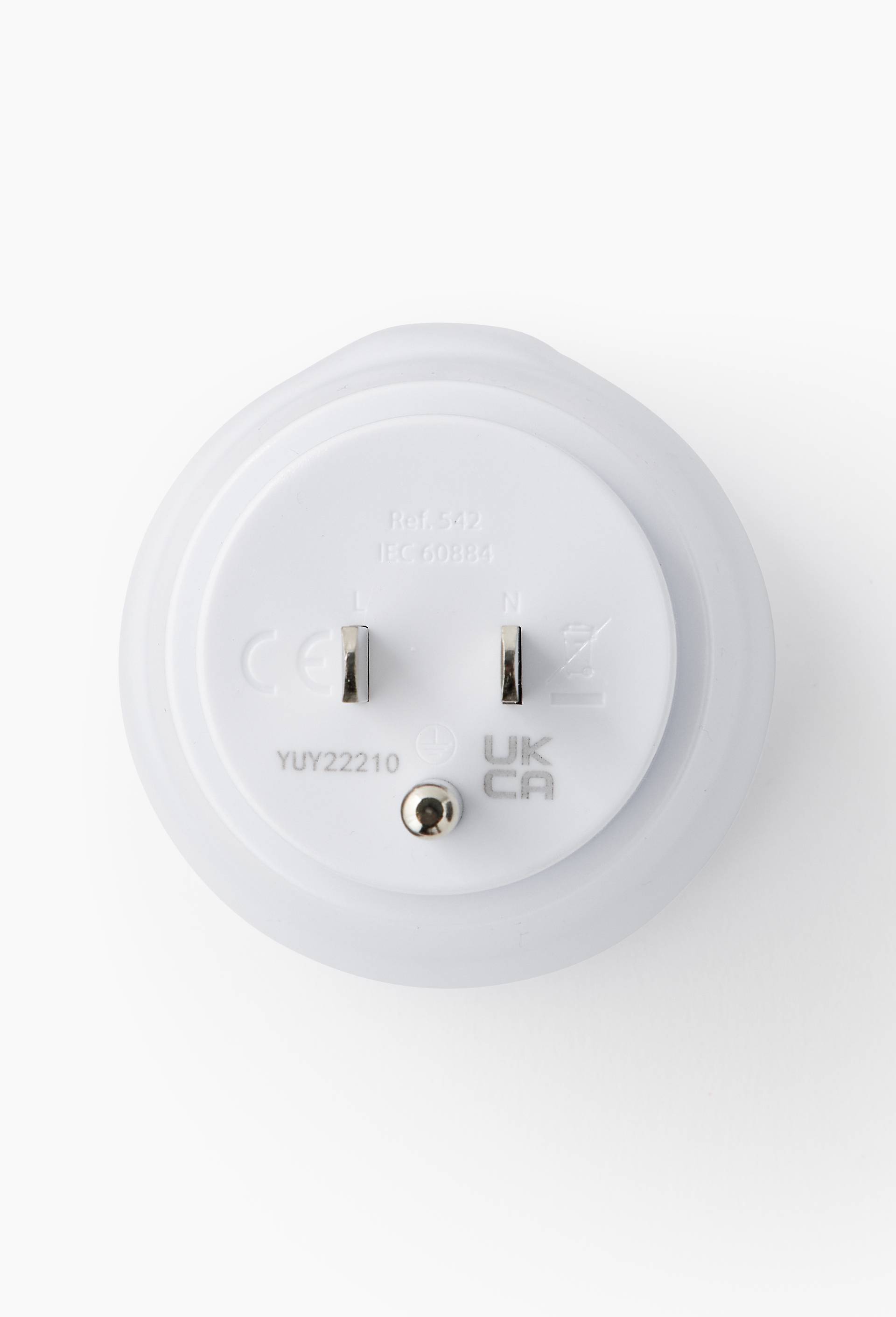 Adaptateur Europe > USA, Blanc, large image number 1