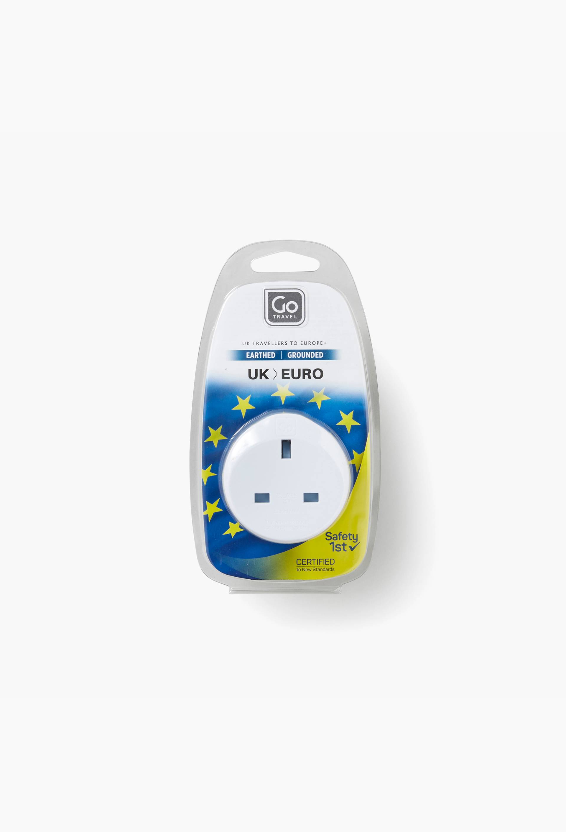 Adaptateur UK > EU, Blanc, large image number 0