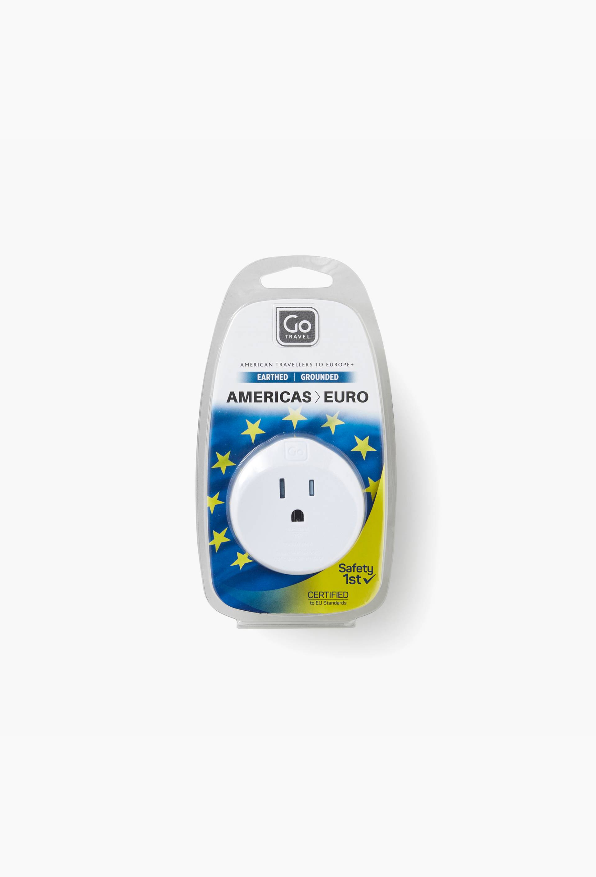 Adaptateur USA > EU, Blanc, large image number 0