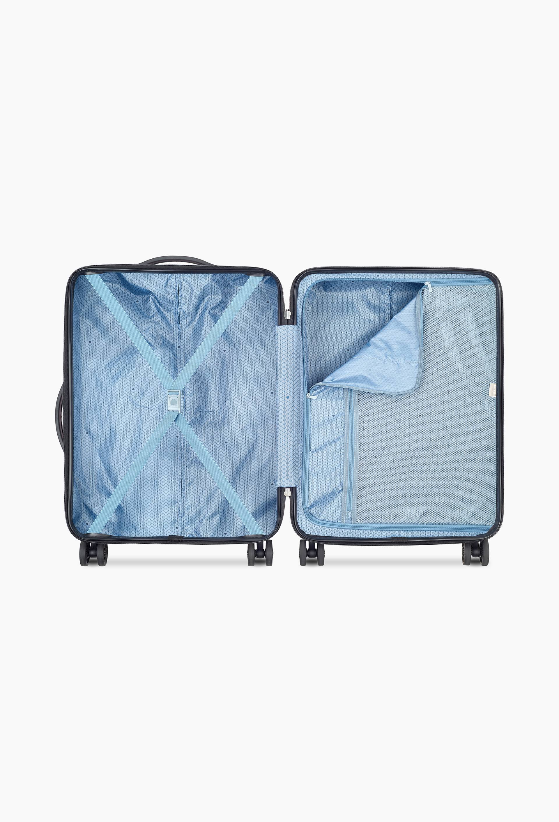 Valise cabine Delsey Airship, 55cm, Bleu, large image number 4.0
