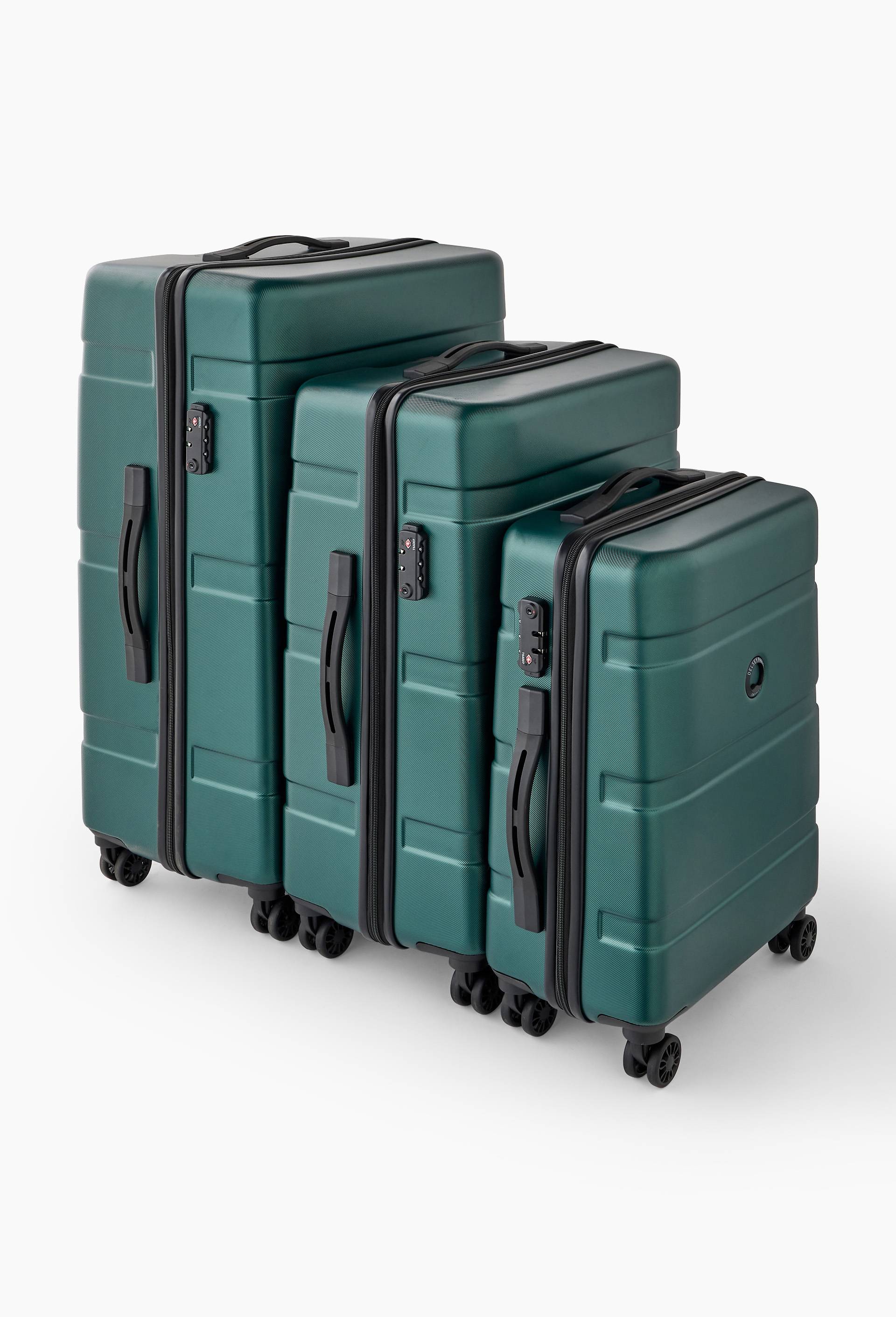Valise cabine Delsey Airship, 55cm, Vert foncé, large image number 2.0
