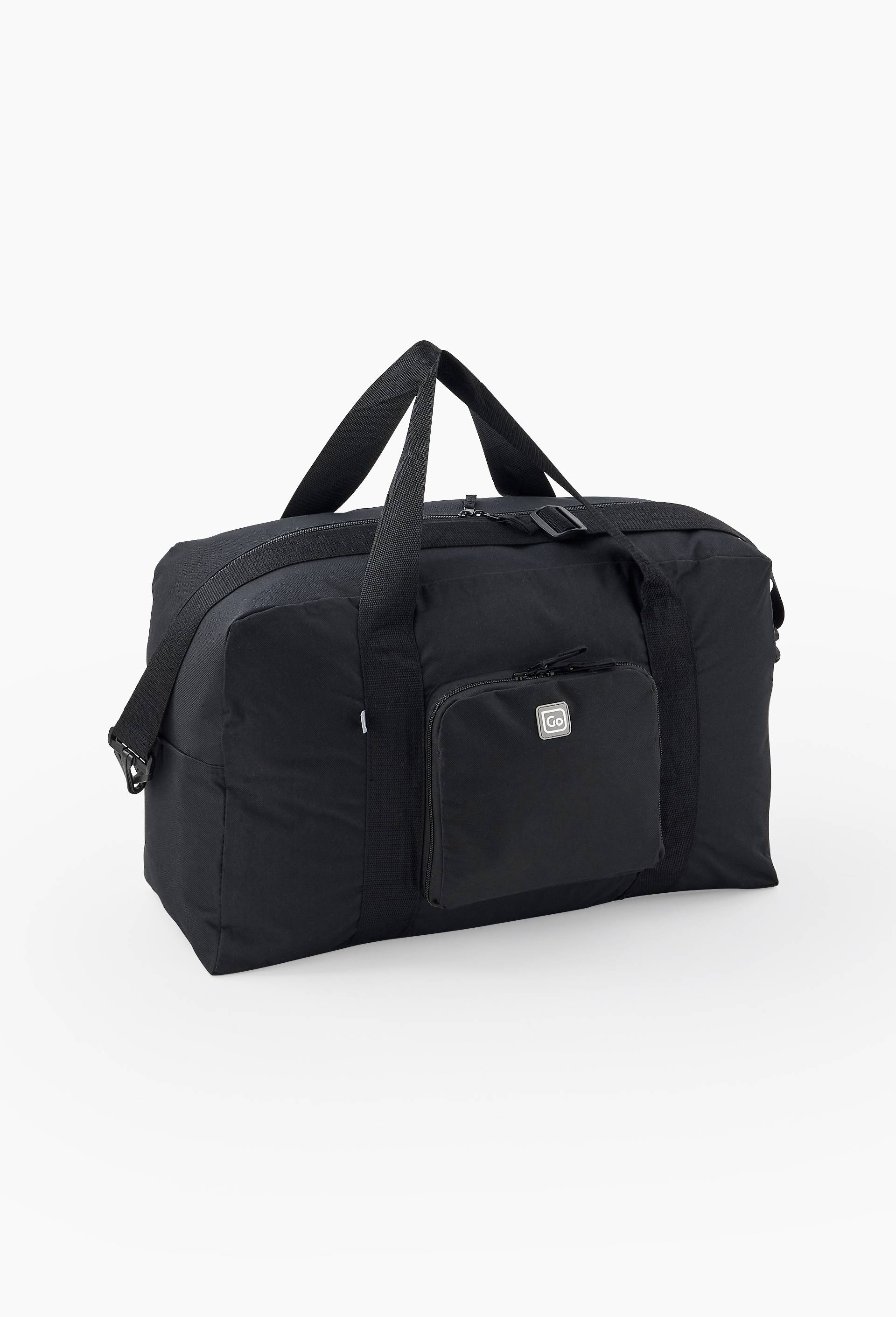 Sac de voyage pliable, taille L, Noir, large image number 0