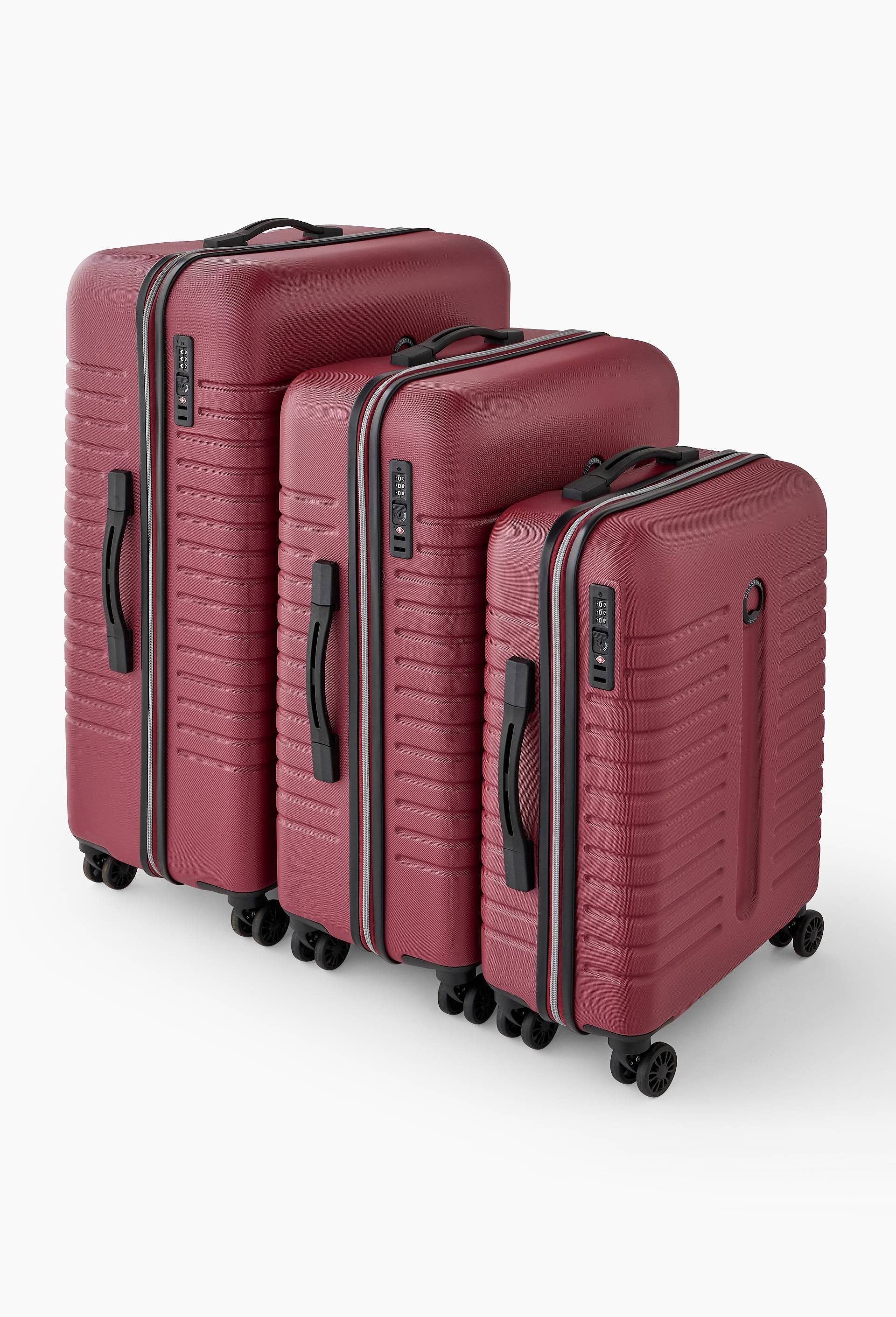 Valise Delsey Iroise, 66cm, Rouge, large image number 2.0