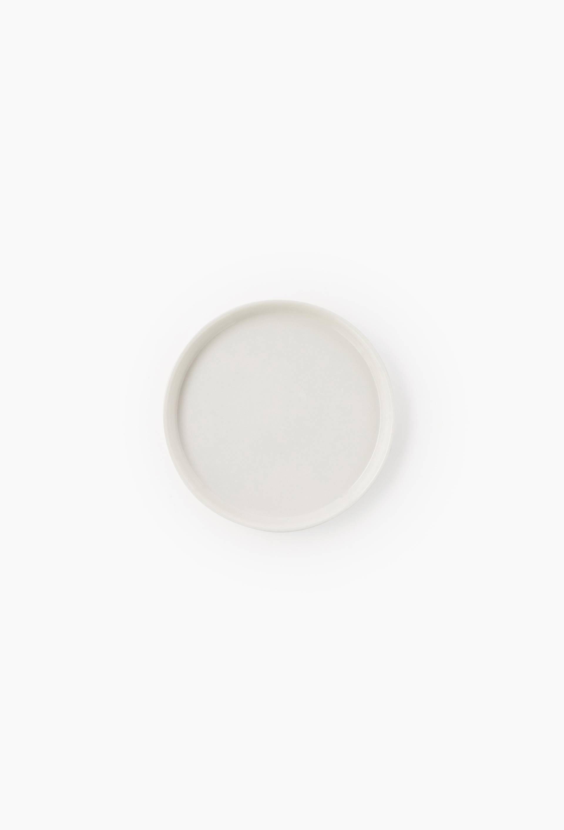 Assiette &agrave; pain rebord, Blanc, large image number 0