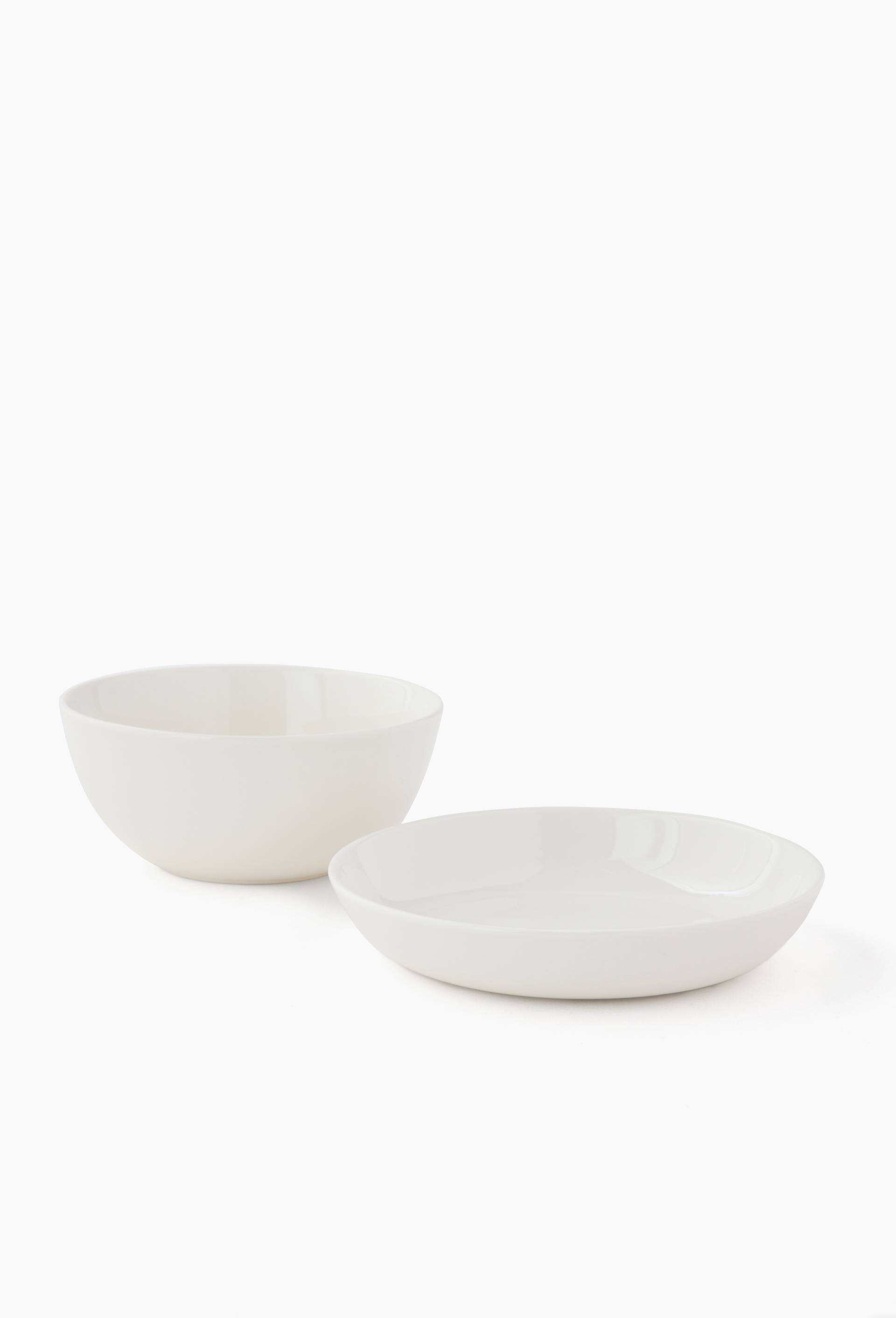 Assiette creuse, 20cm, Blanc, large image number 1