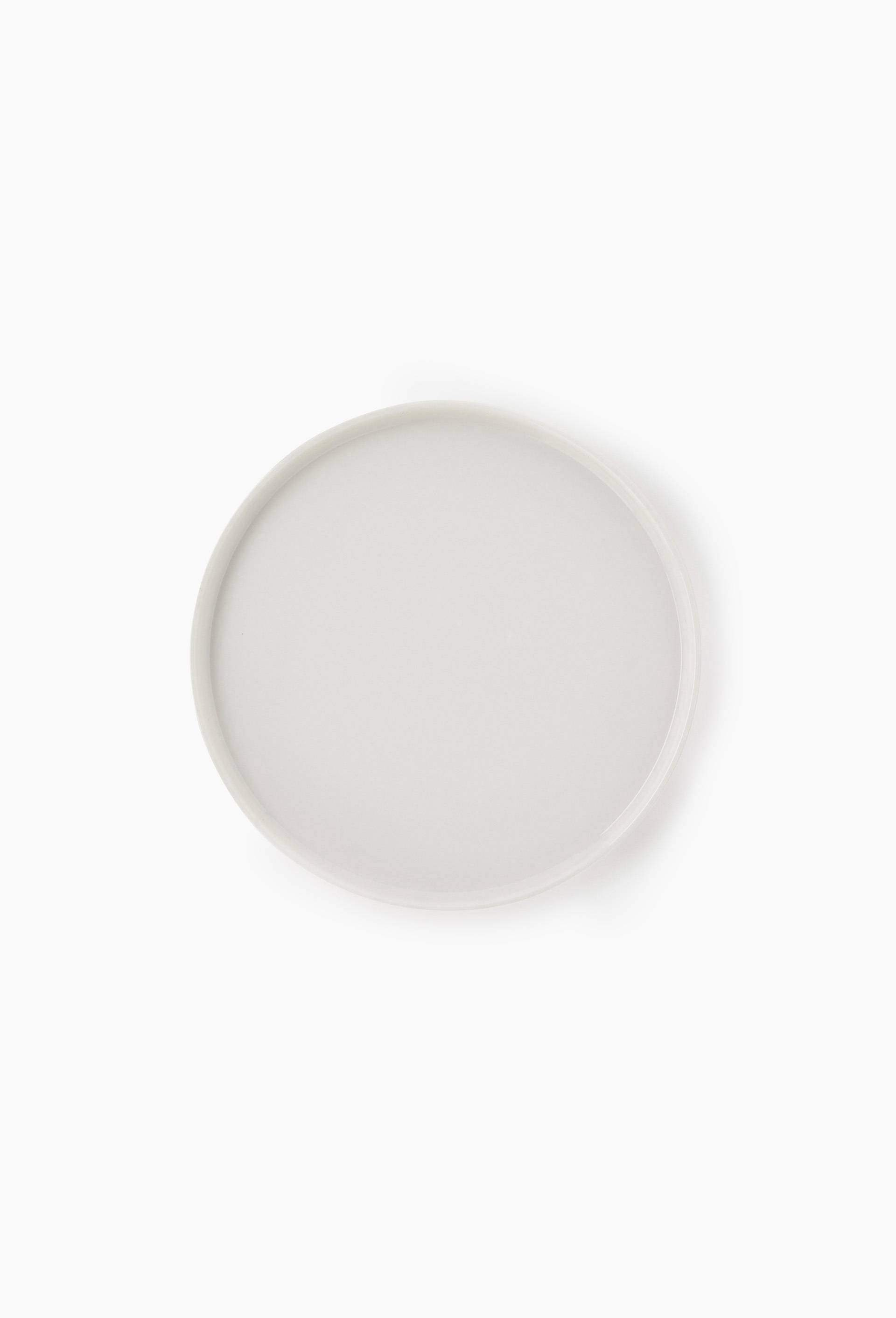 Assiette &agrave; dessert rebord, 20cm, Blanc, large image number 0