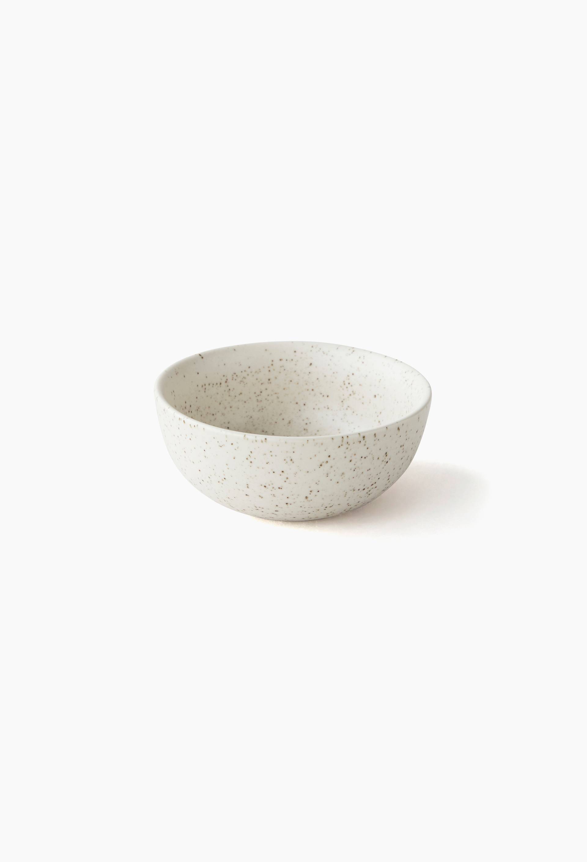 Bol finition mouchet&eacute;e, 11cm, Ecru, large image number 1.0