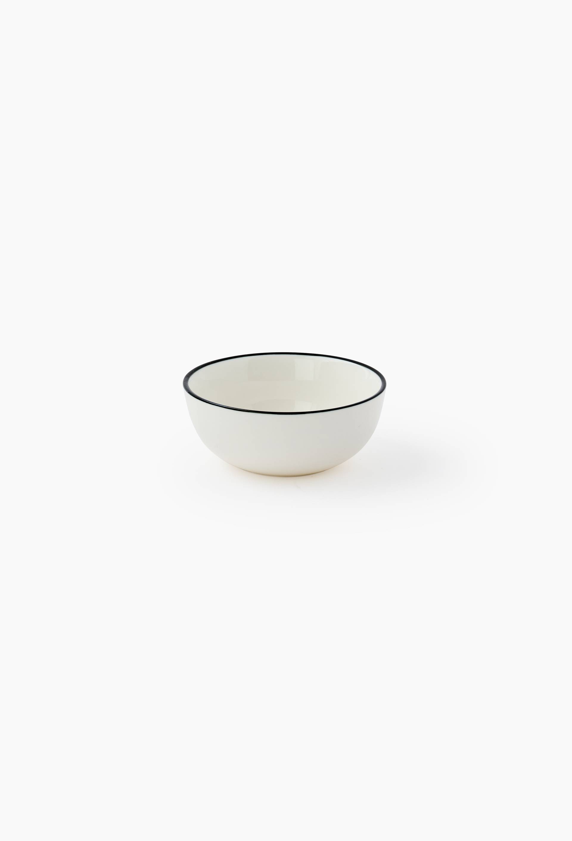 Bol finition liser&eacute;, 11cm, Blanc, large image number 0.0