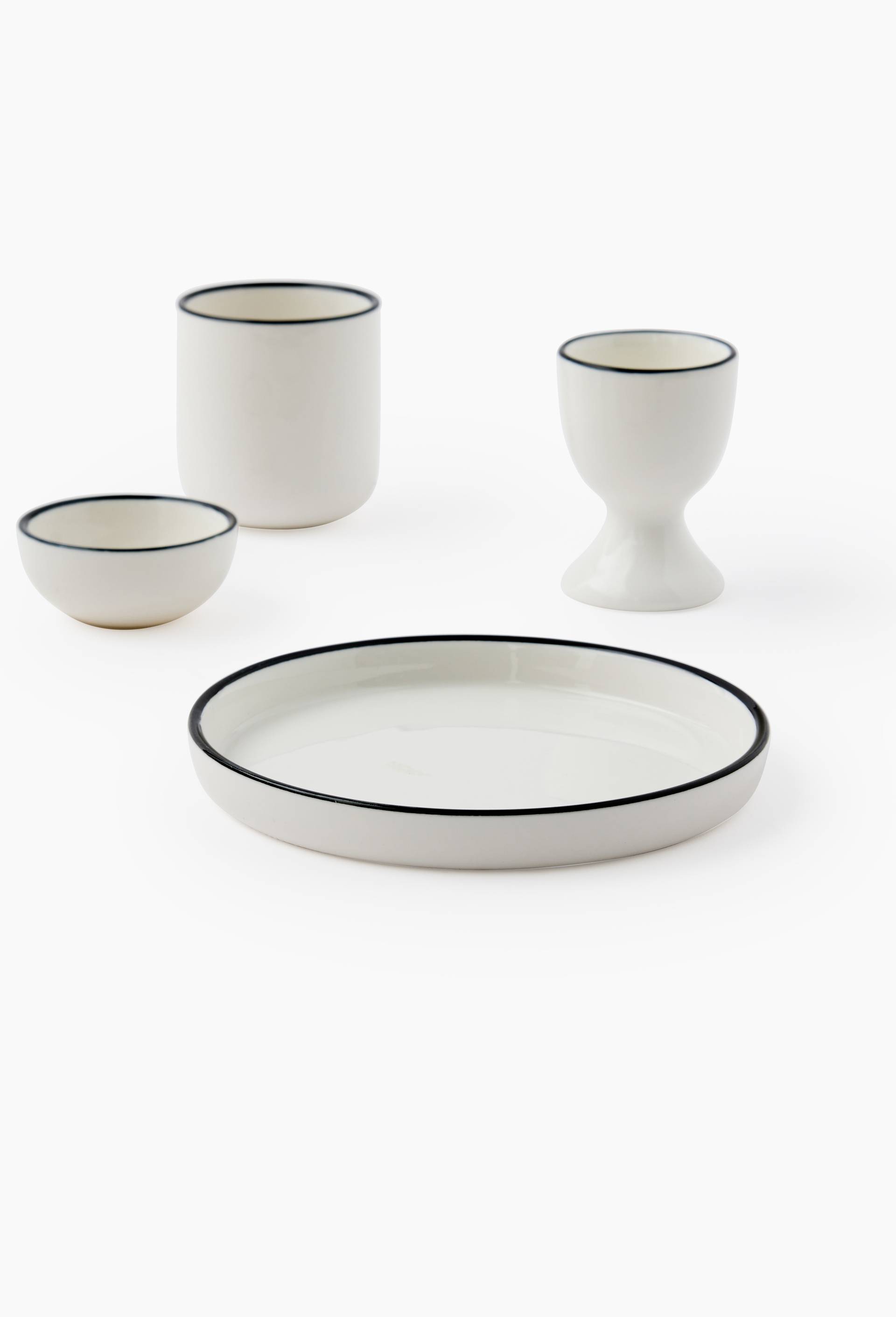 Bol finition liser&eacute;, 11cm, Blanc, large image number 1