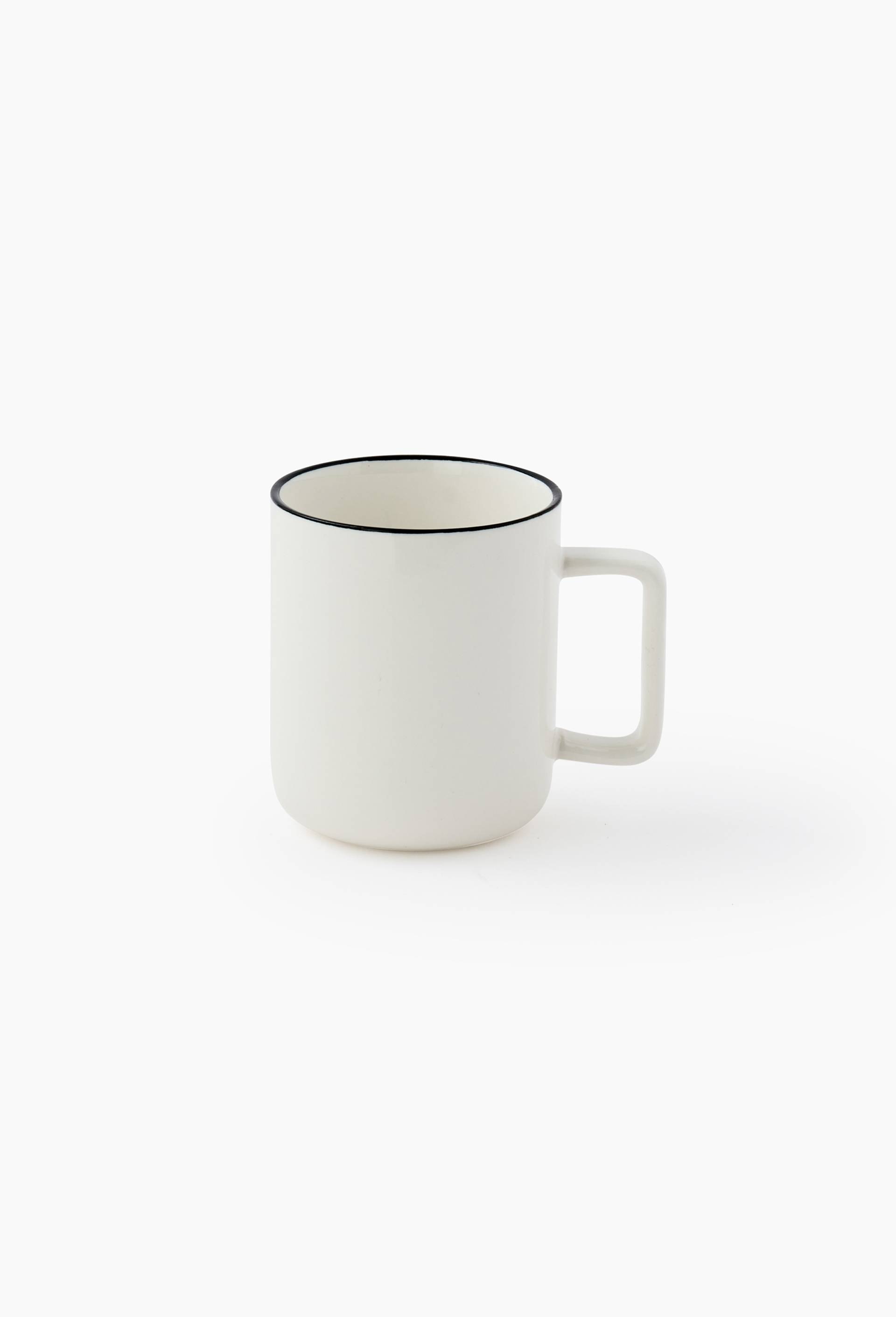 Mug finition liser&eacute;, 32cl, Blanc, large image number 0