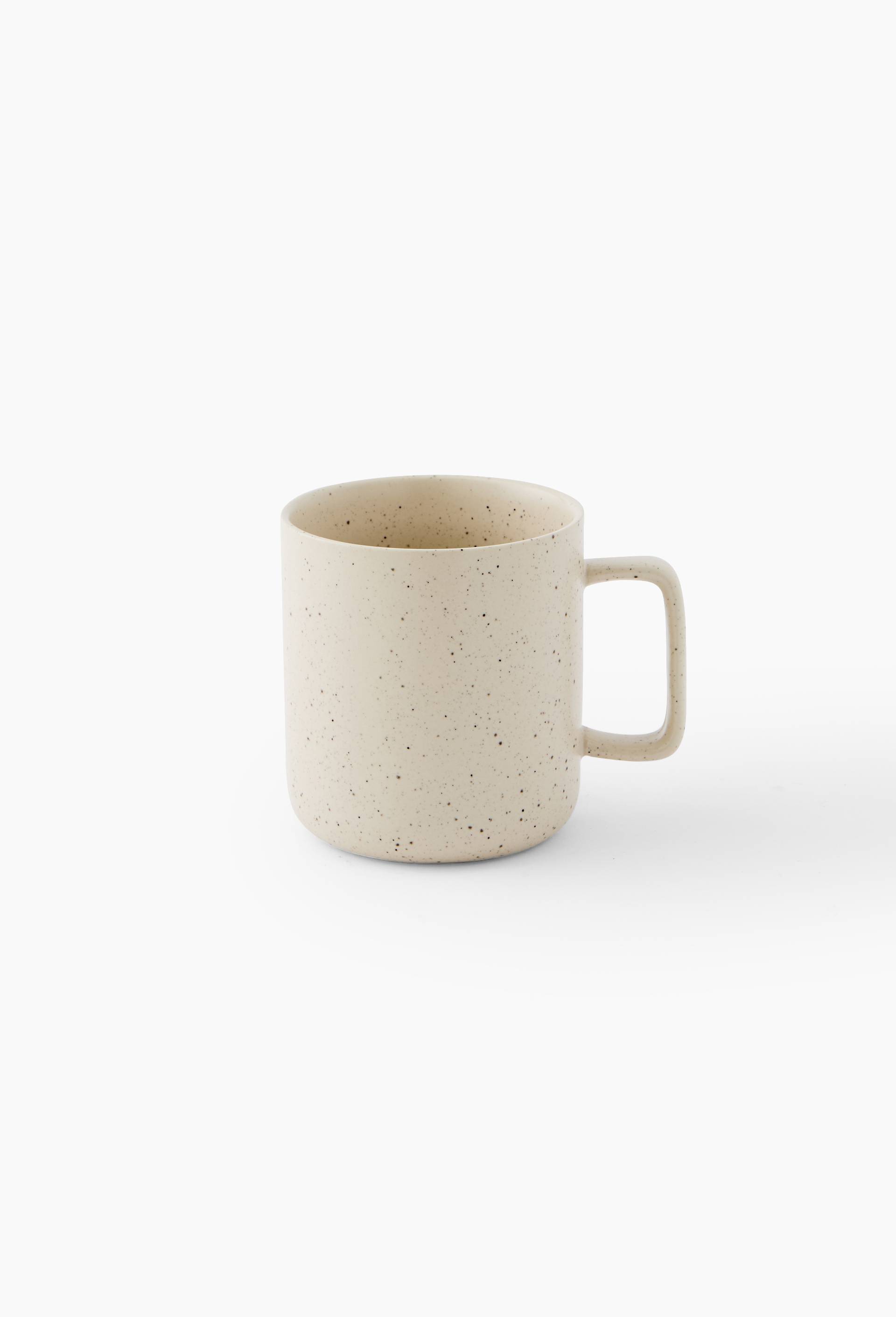 Mug finition mouchet&eacute;e, 60cl, Ecru, large image number 0