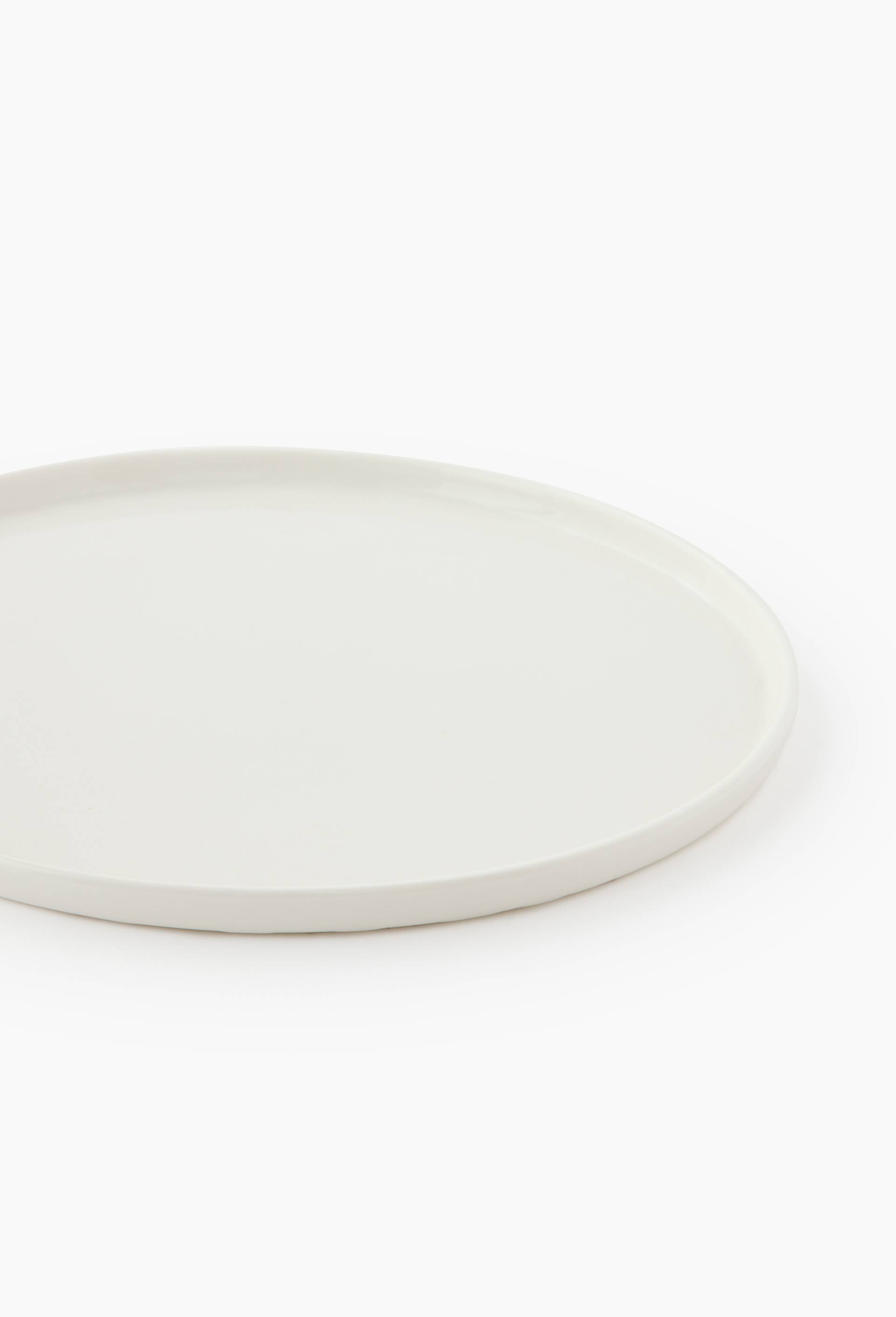 Plat &agrave; tarte rebord, Blanc, large image number 1