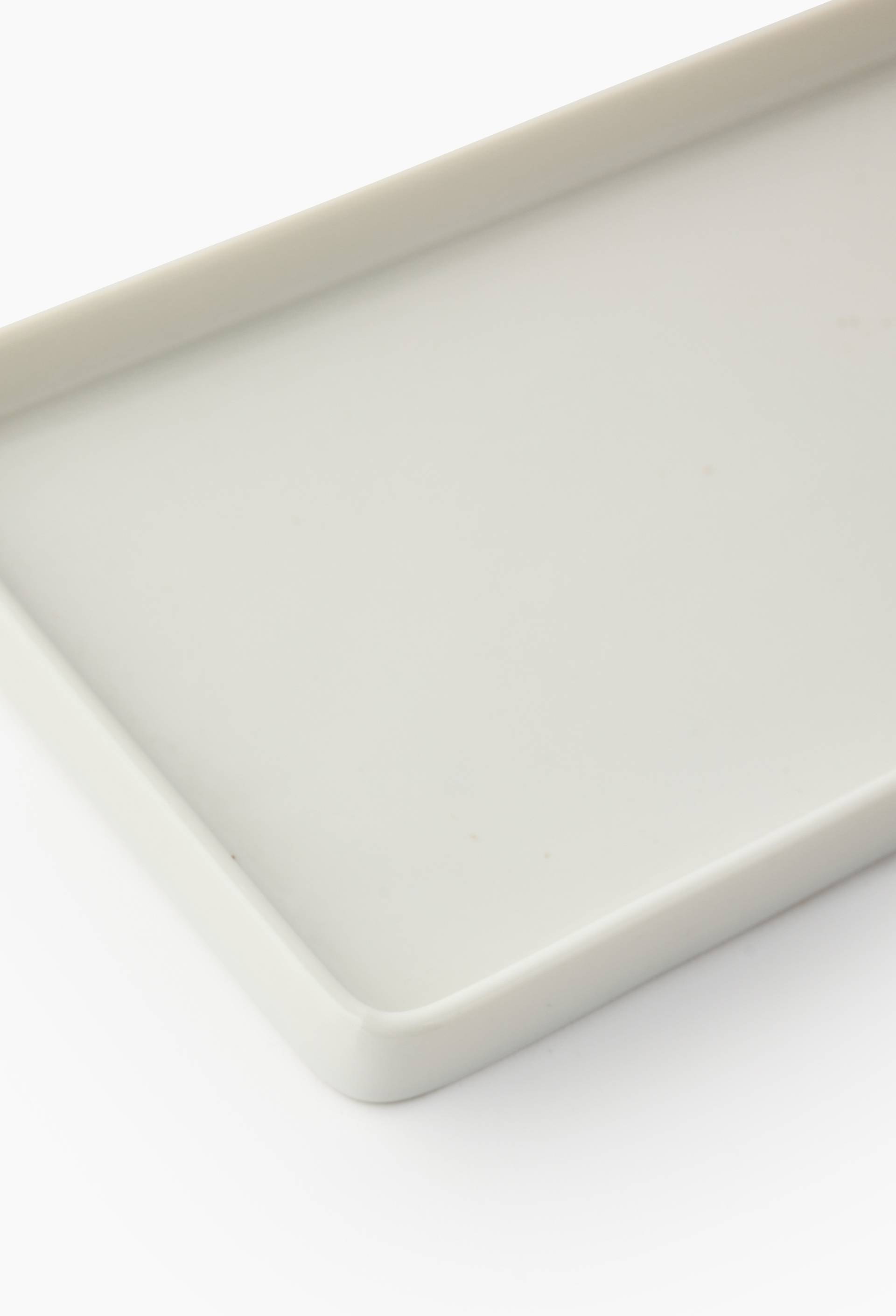 Plat rectangulaire, 30cm, Blanc, large image number 1