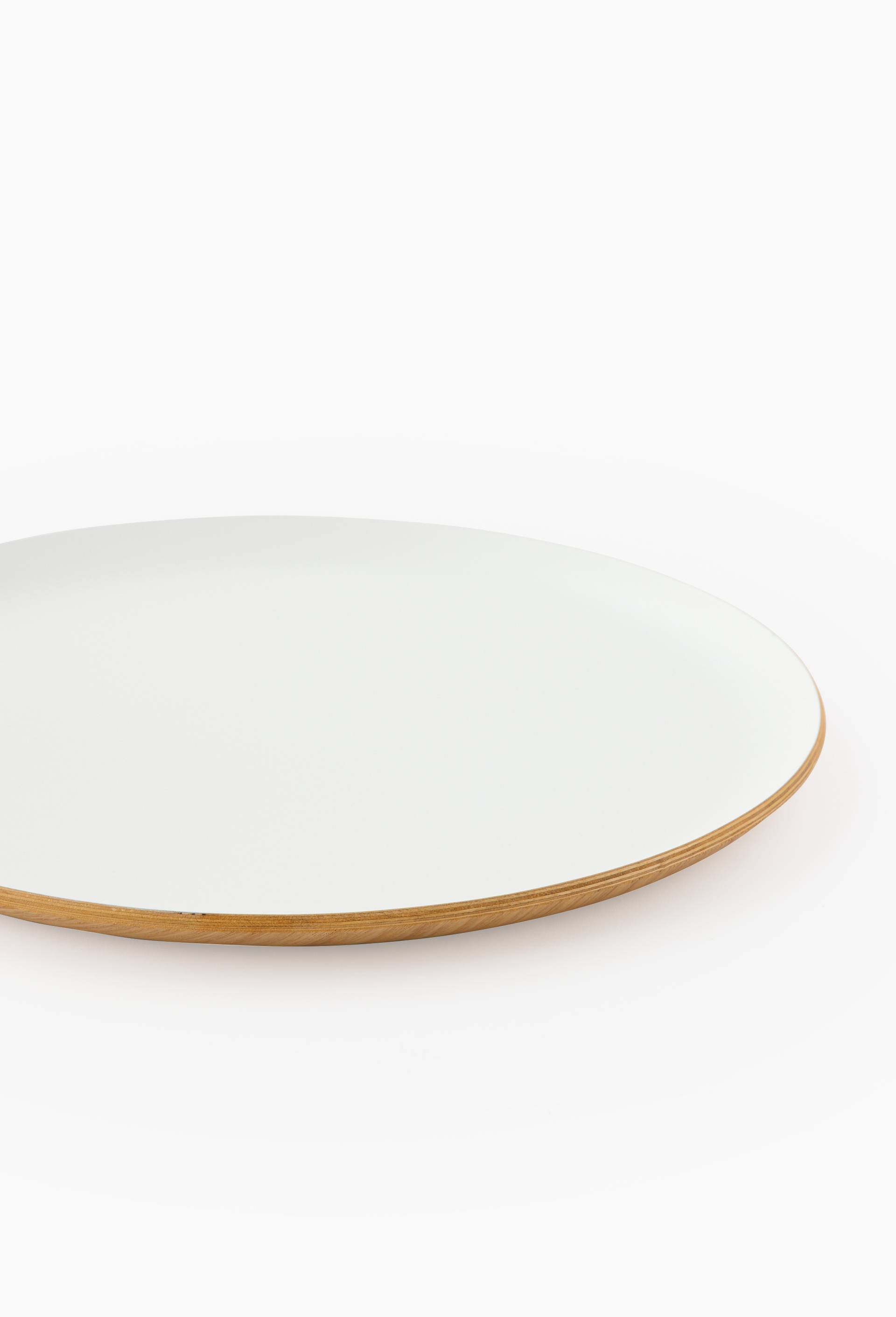 Plateau, 34cm, Blanc, large image number 1