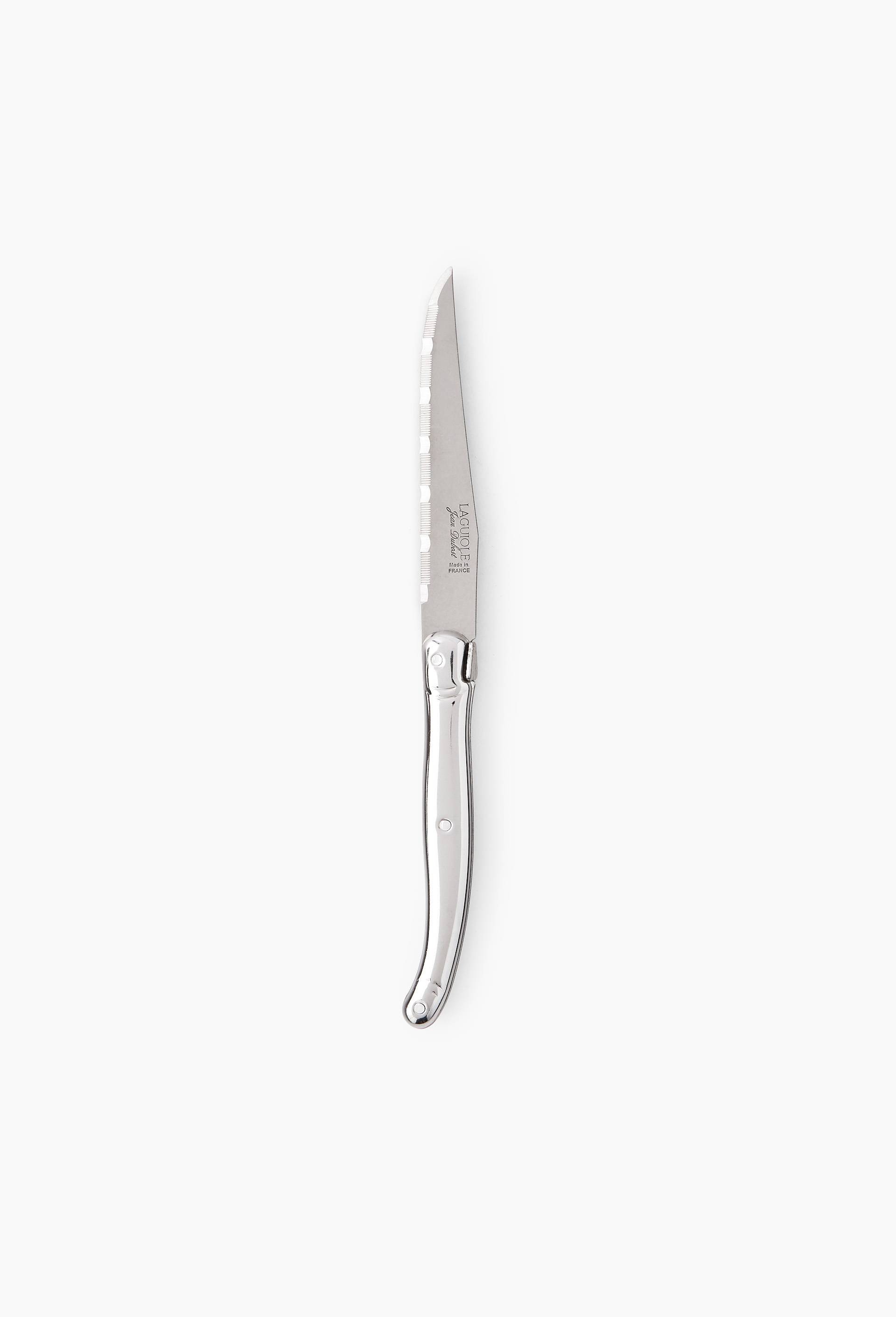 6 couteaux steak, Argent, large image number 1