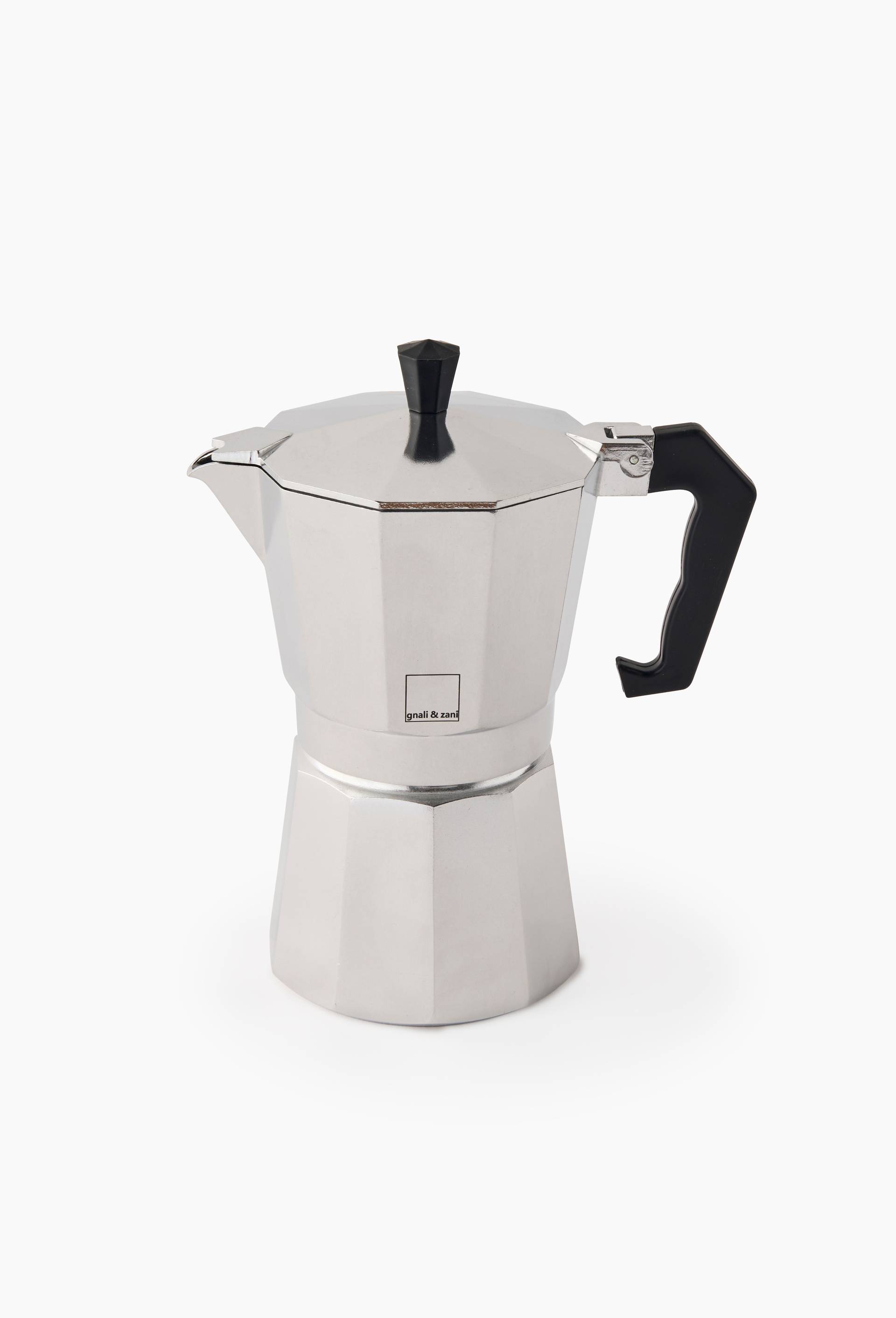 Cafeti&egrave;re manuelle 6 tasses, gamme Morosina, Argent, large image number 0