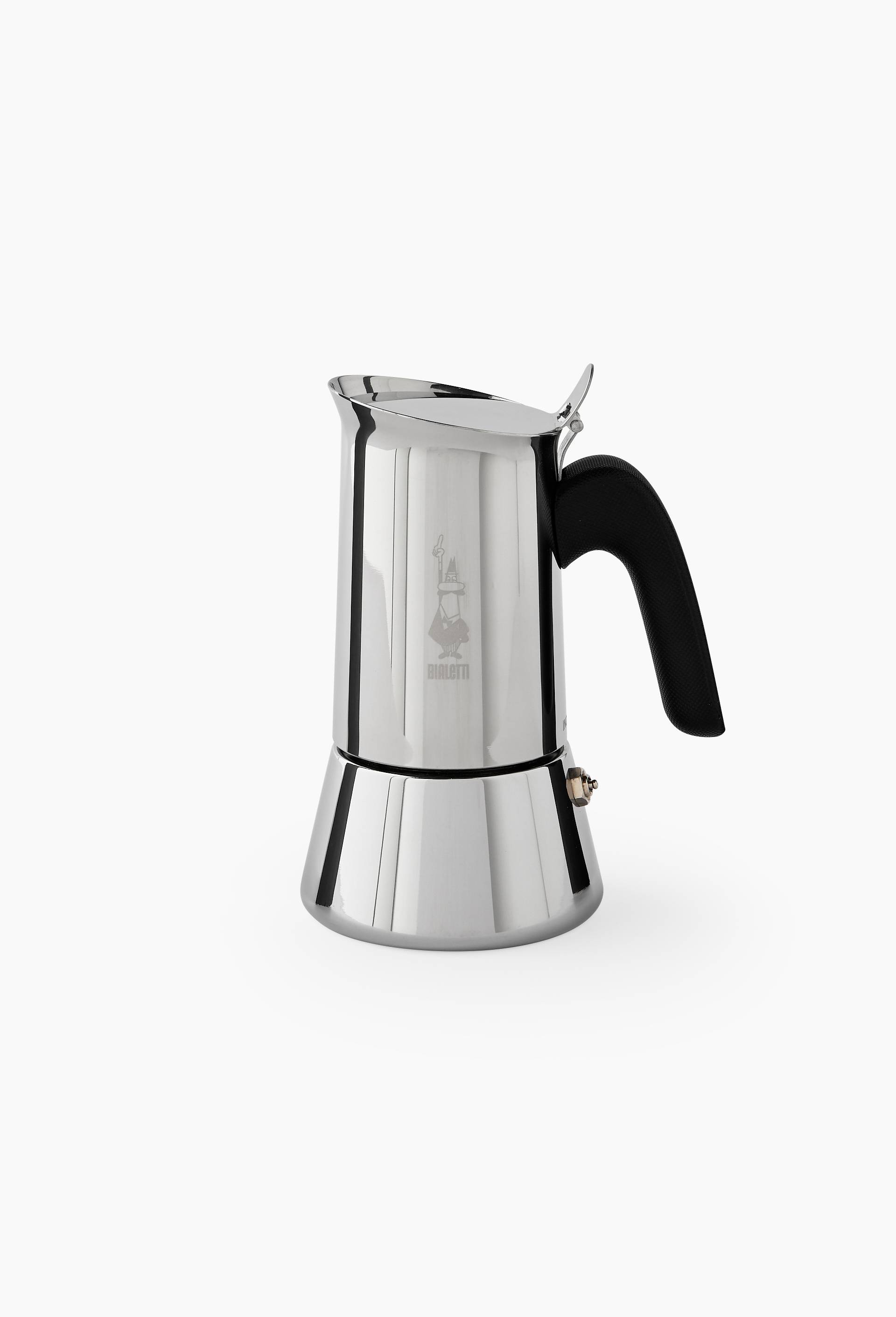 Cafeti&egrave;re manuelle 4 tasses, gamme Venus, Argent, large image number 0