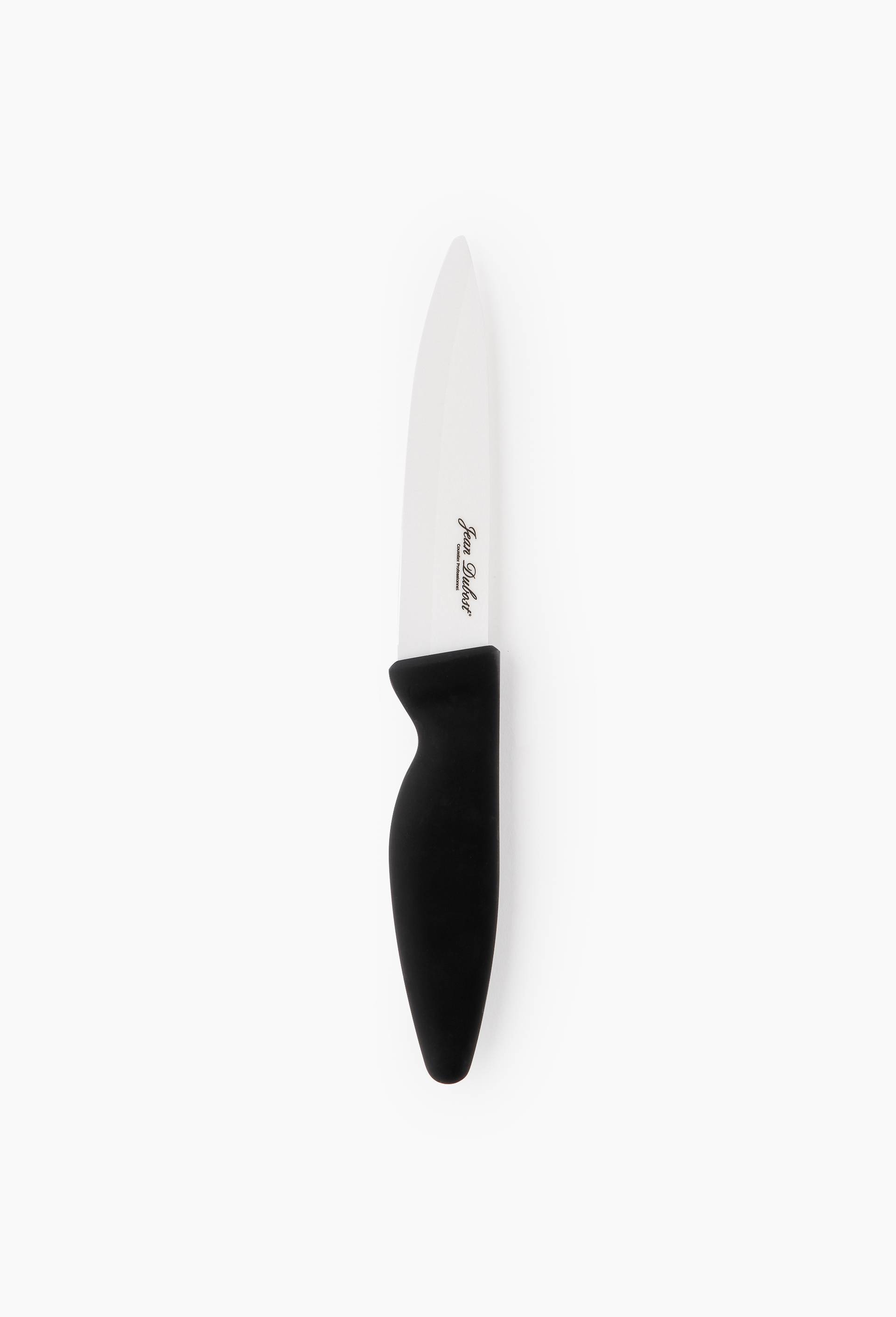 Couteau de cuisine, lame 13cm, c&eacute;ramique, Noir, large image number 0