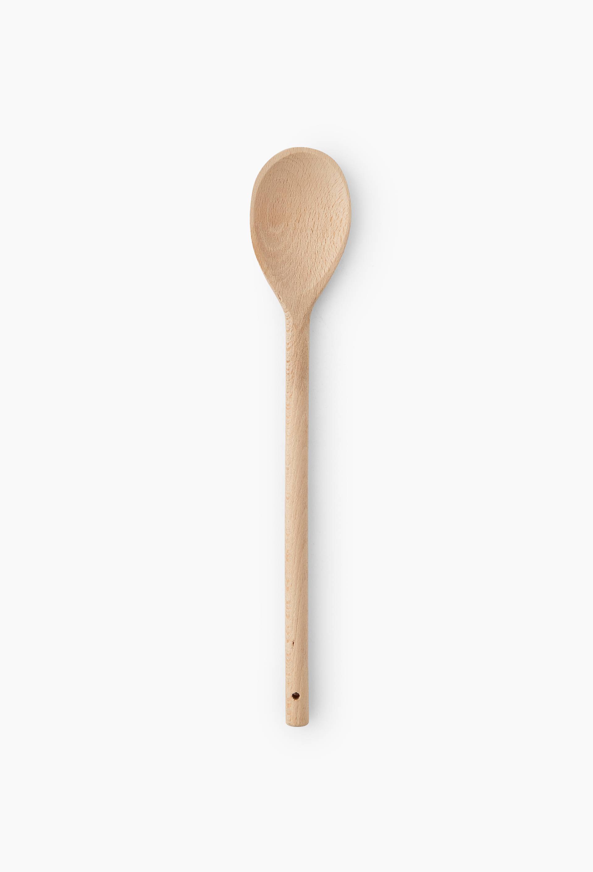 Cuill&egrave;re, manche en bois de h&ecirc;tre, Beige clair, large image number 0
