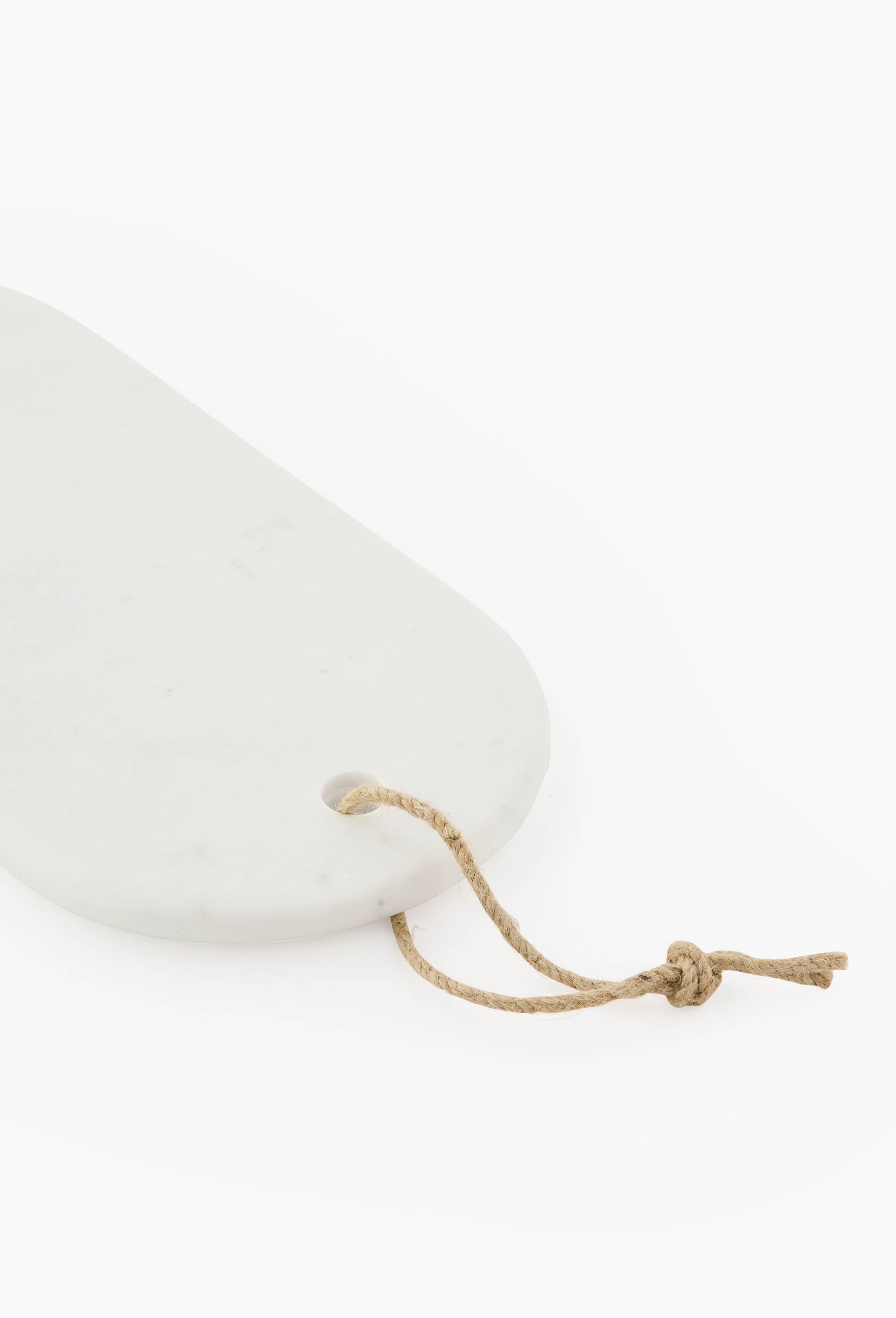 Planche &agrave; d&eacute;couper, 40x18cm, Blanc, large image number 1