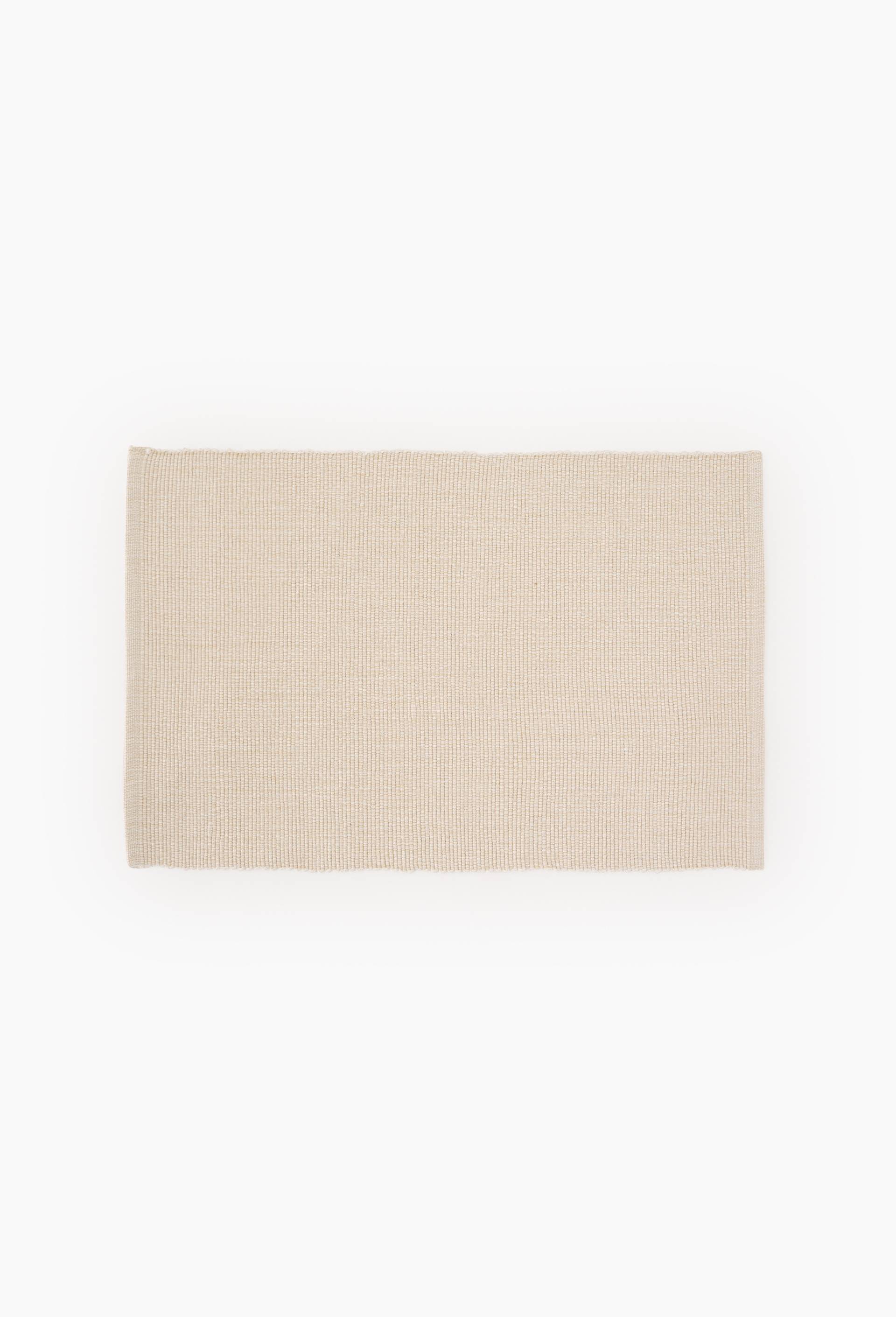 Tapis de salle de bain en coton, Brun clair, large image number 0