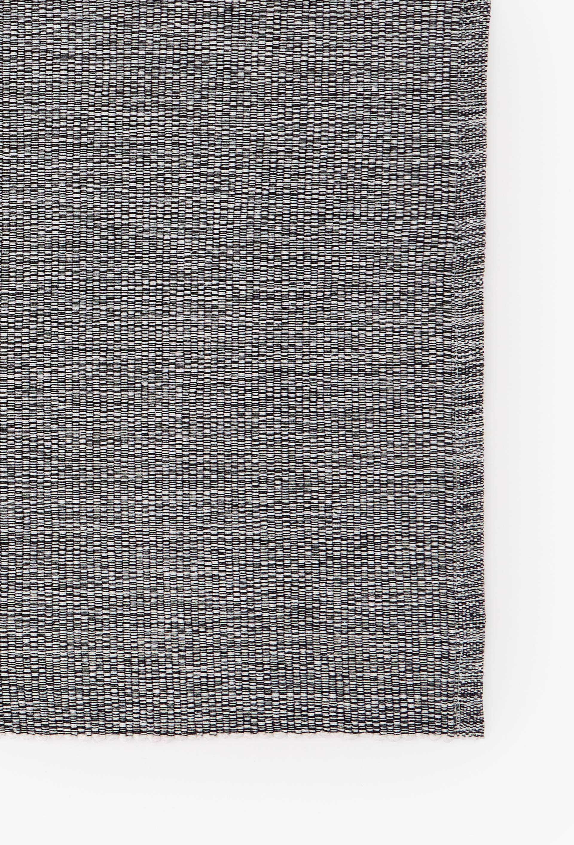 Tapis de salle de bain en coton, Noir, large image number 1