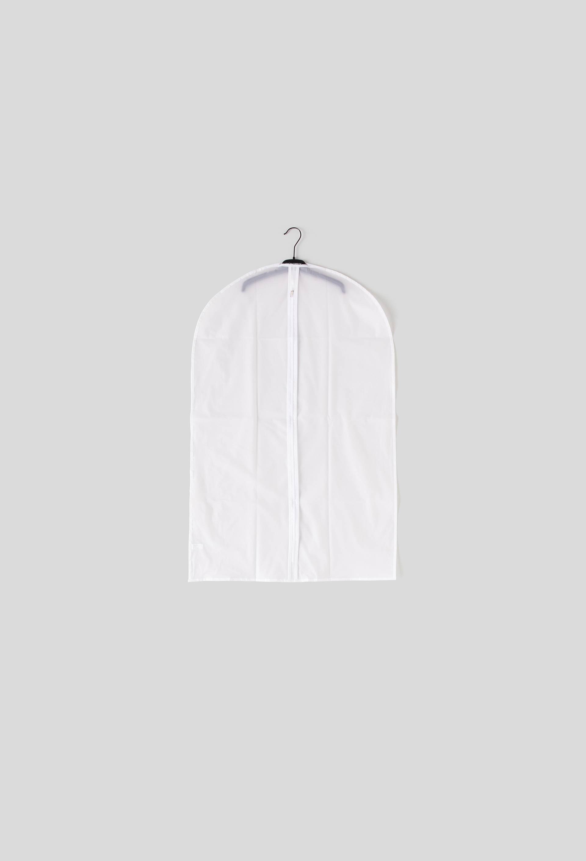 Housse pour v&ecirc;tement, 60x92cm, Blanc, large image number 0