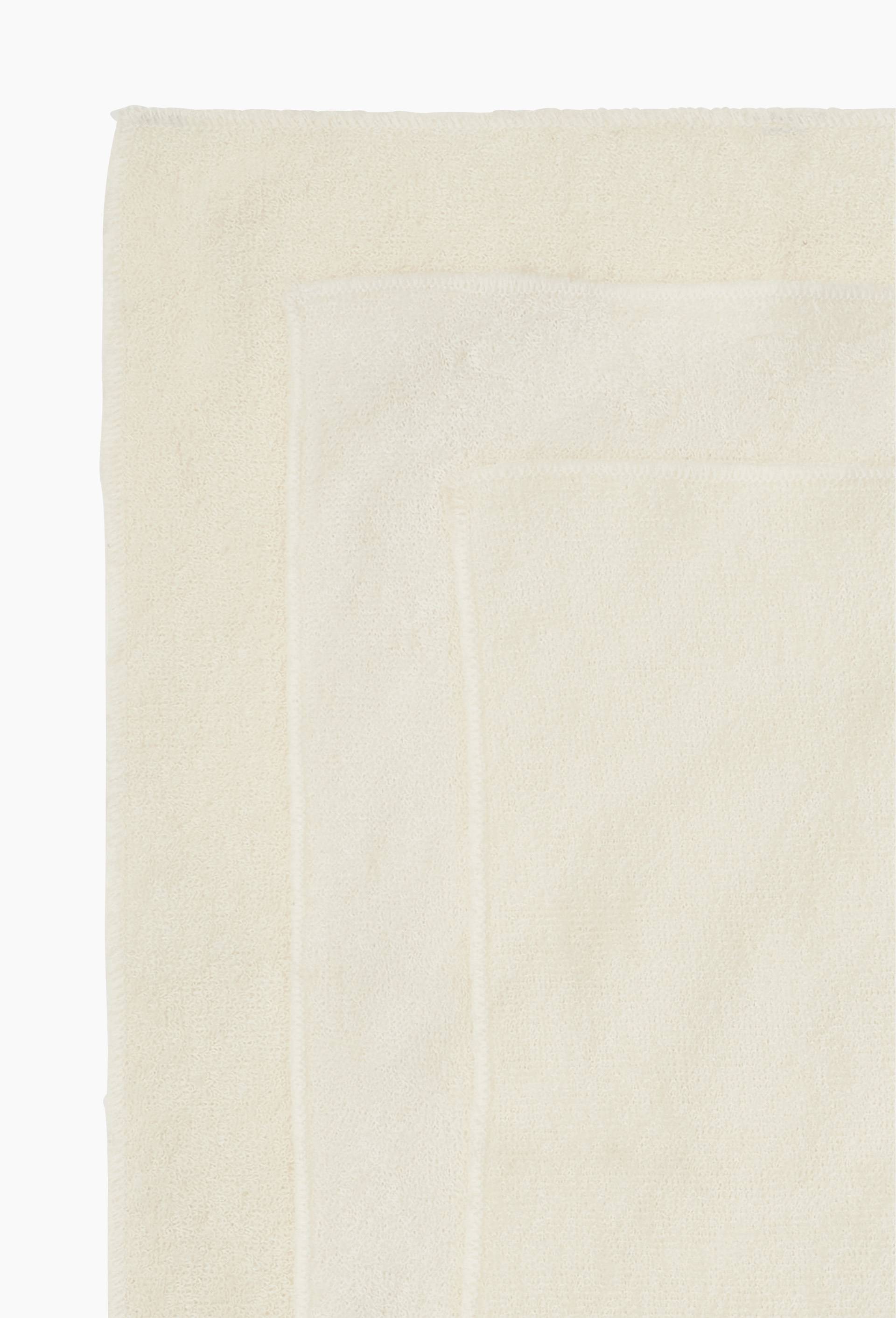 Lot de 3 lavettes, 25x25cm, en coton, Ecru, large image number 1.0