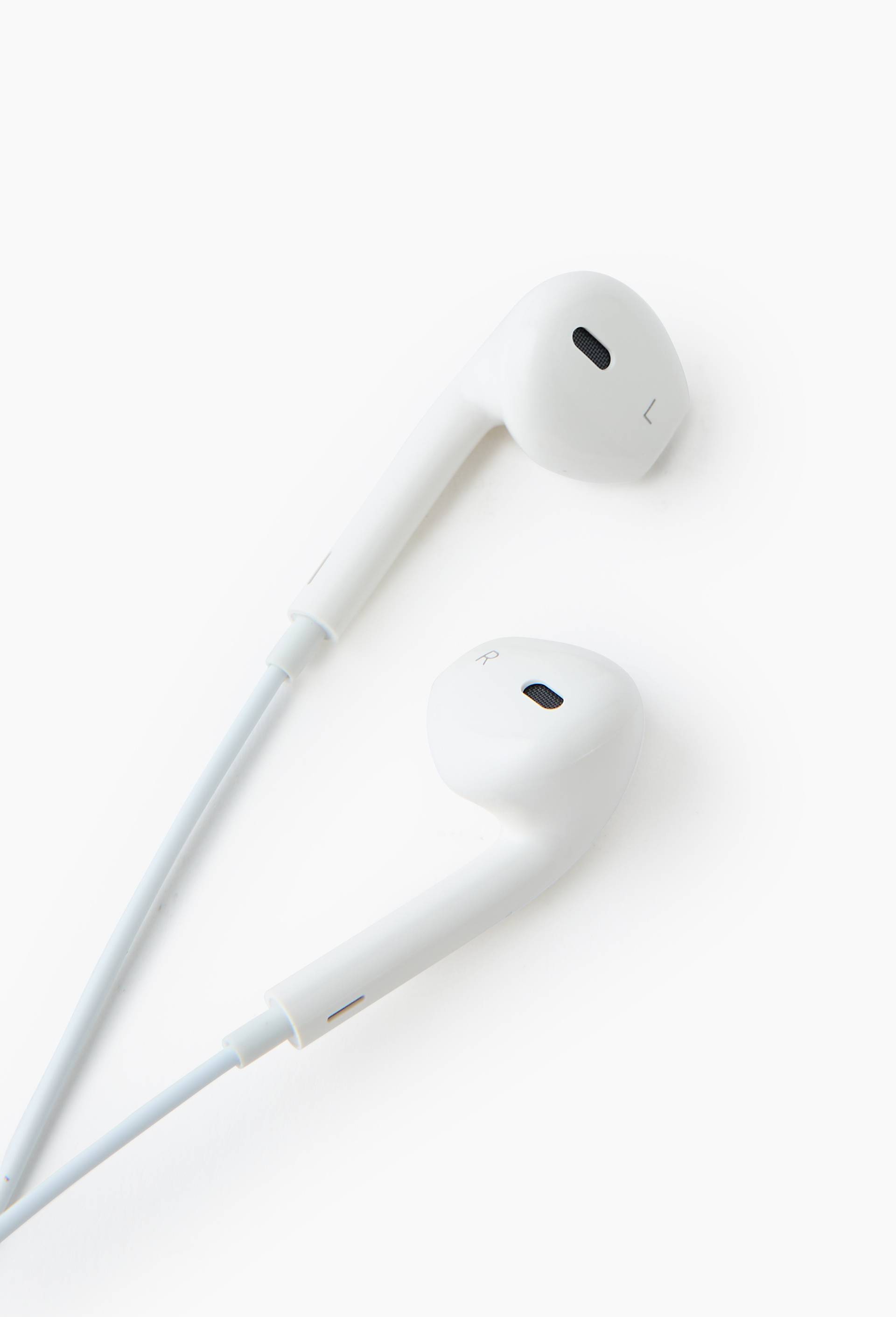 &Eacute;couteurs semi intra-auriculaires Lightning, Blanc, large image number 1.0