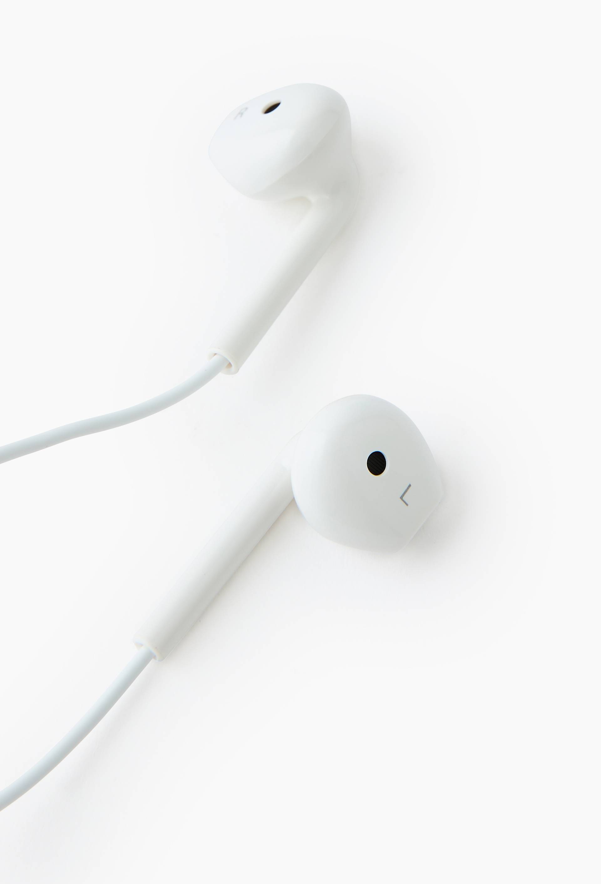 &Eacute;couteurs semi intra-auriculaires TYPE-C, Blanc, large image number 1.0