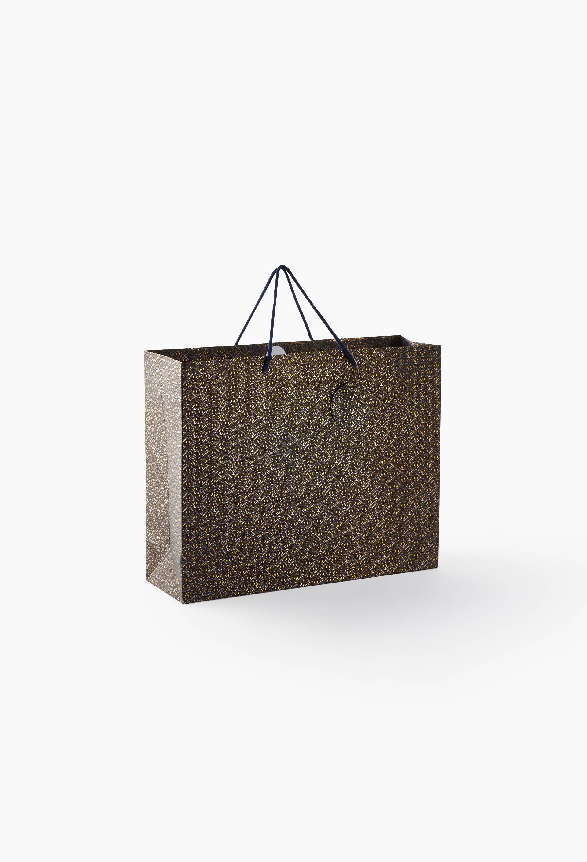 Sac cadeau, Bleu fonc&eacute;, large image number 0
