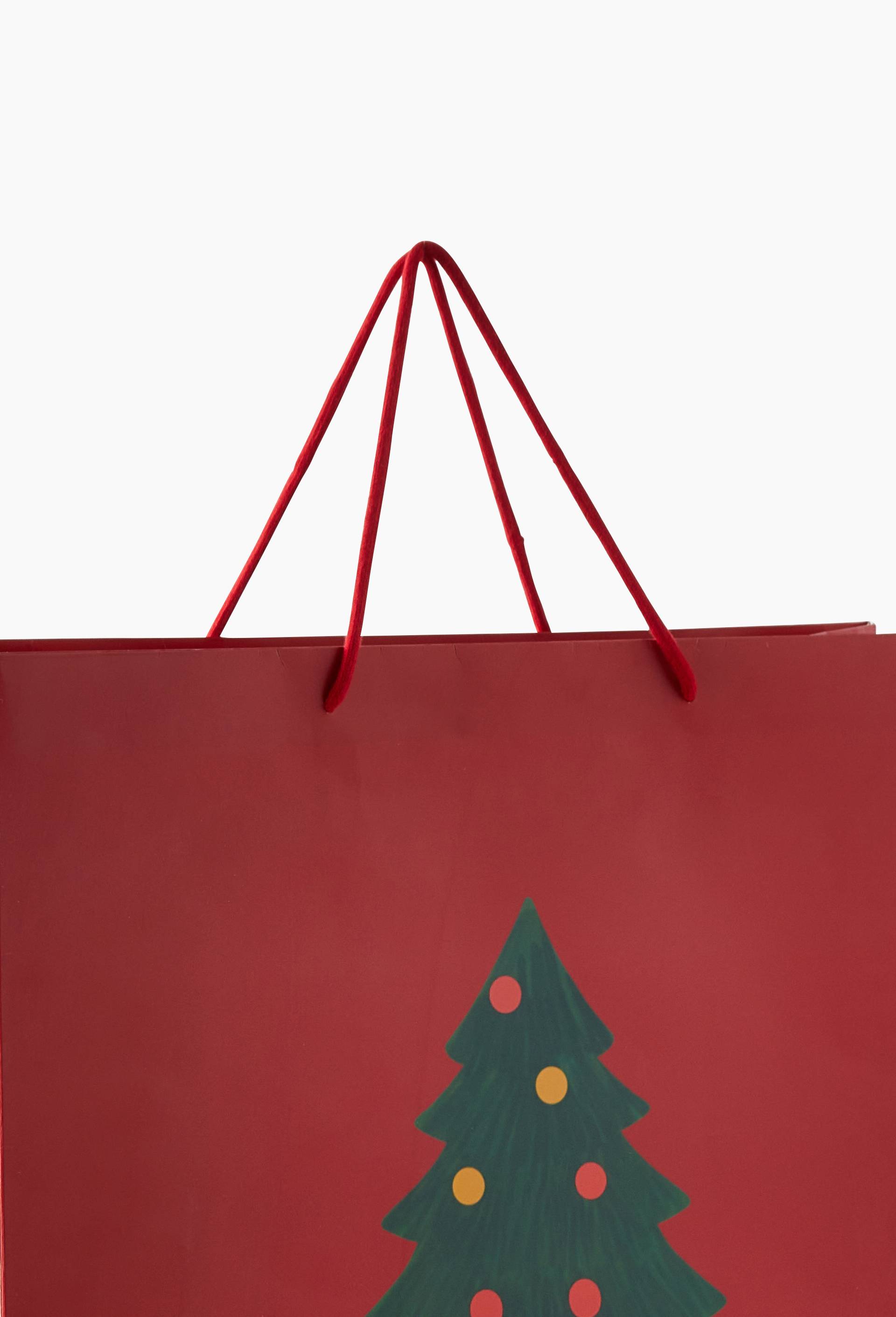 Sac cadeau, Rouge, large image number 1