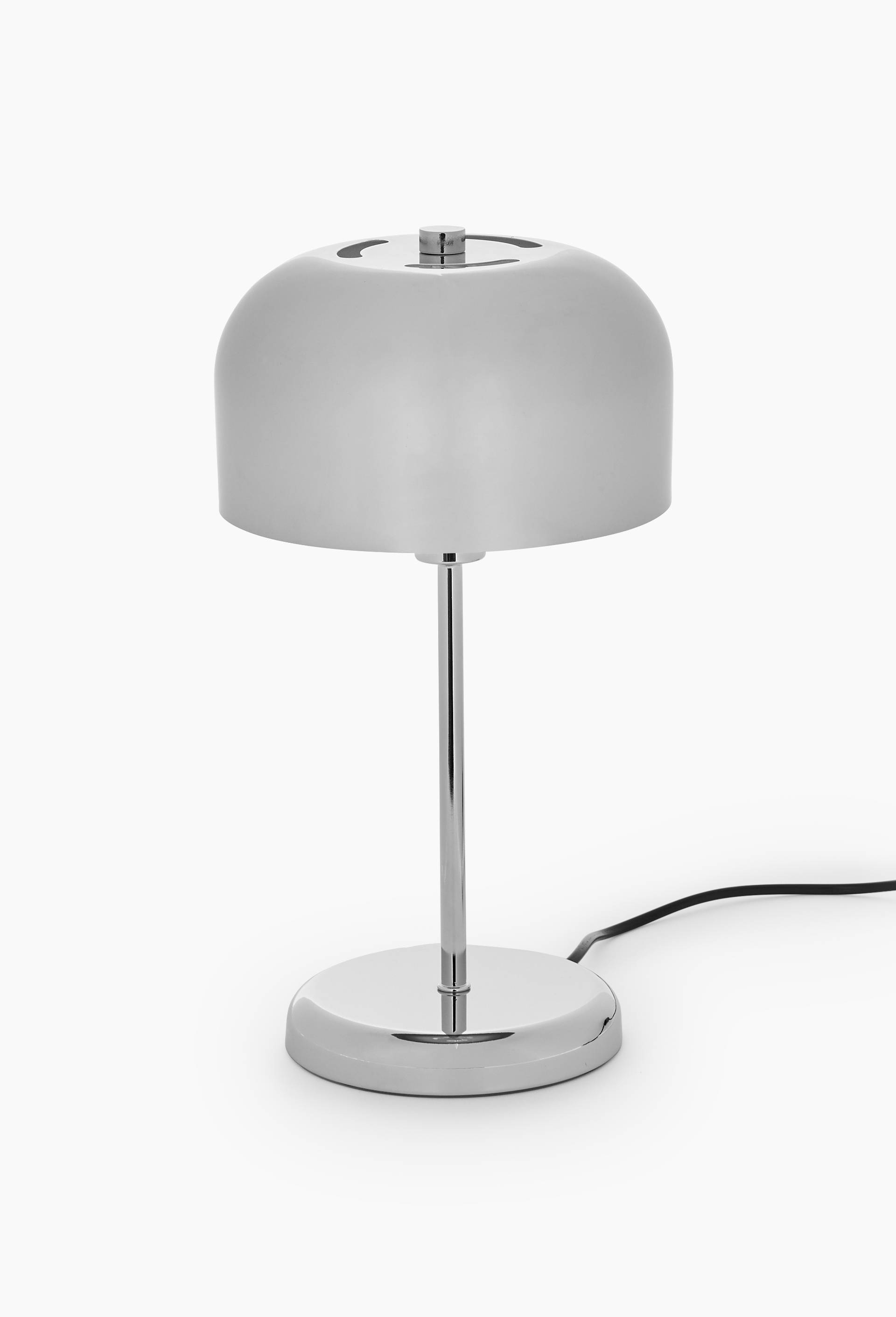 Lampe, 20xH36,5cm, en m&eacute;tal, Argent, large image number 1