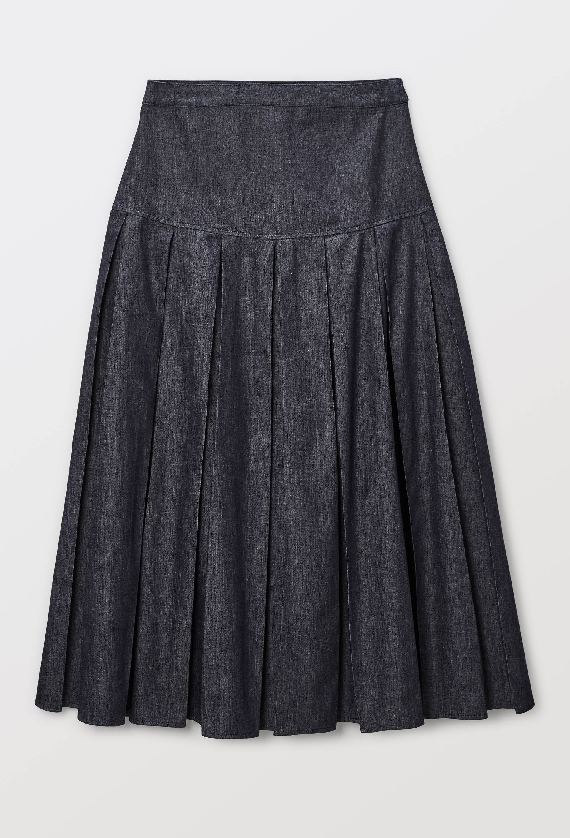 Jupe midi en denim, Bleu fonc&eacute;, large image number 4.0