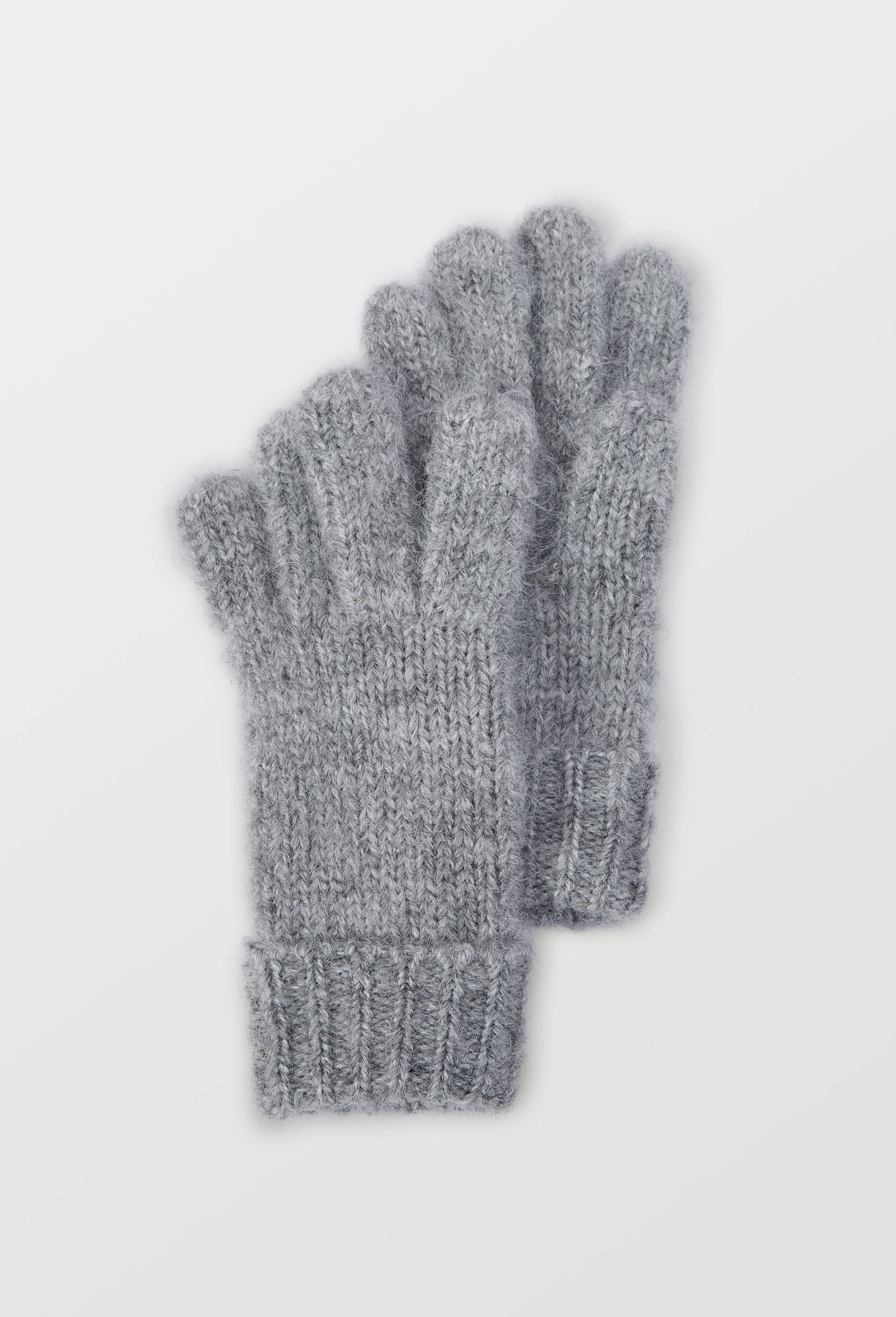 Gants en maille, Gris, swatch image