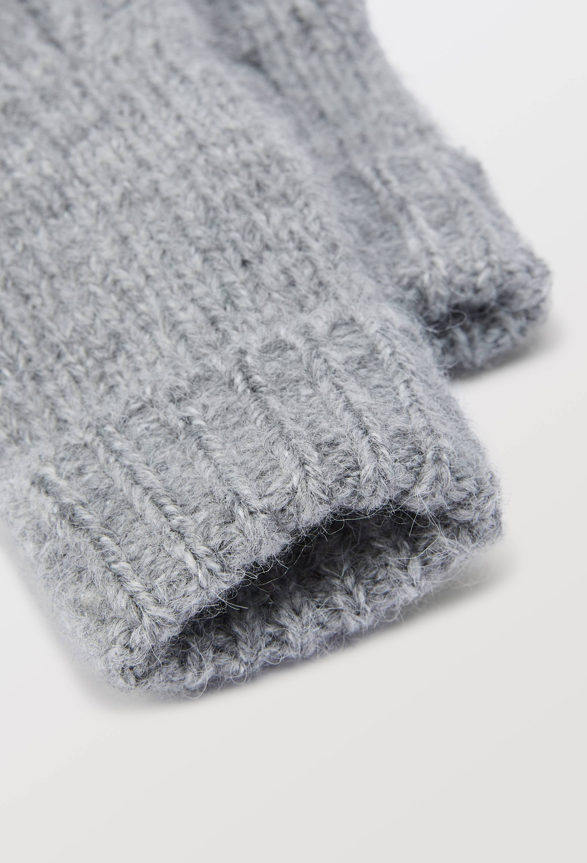 Gants en maille, Gris, large image number 2.0