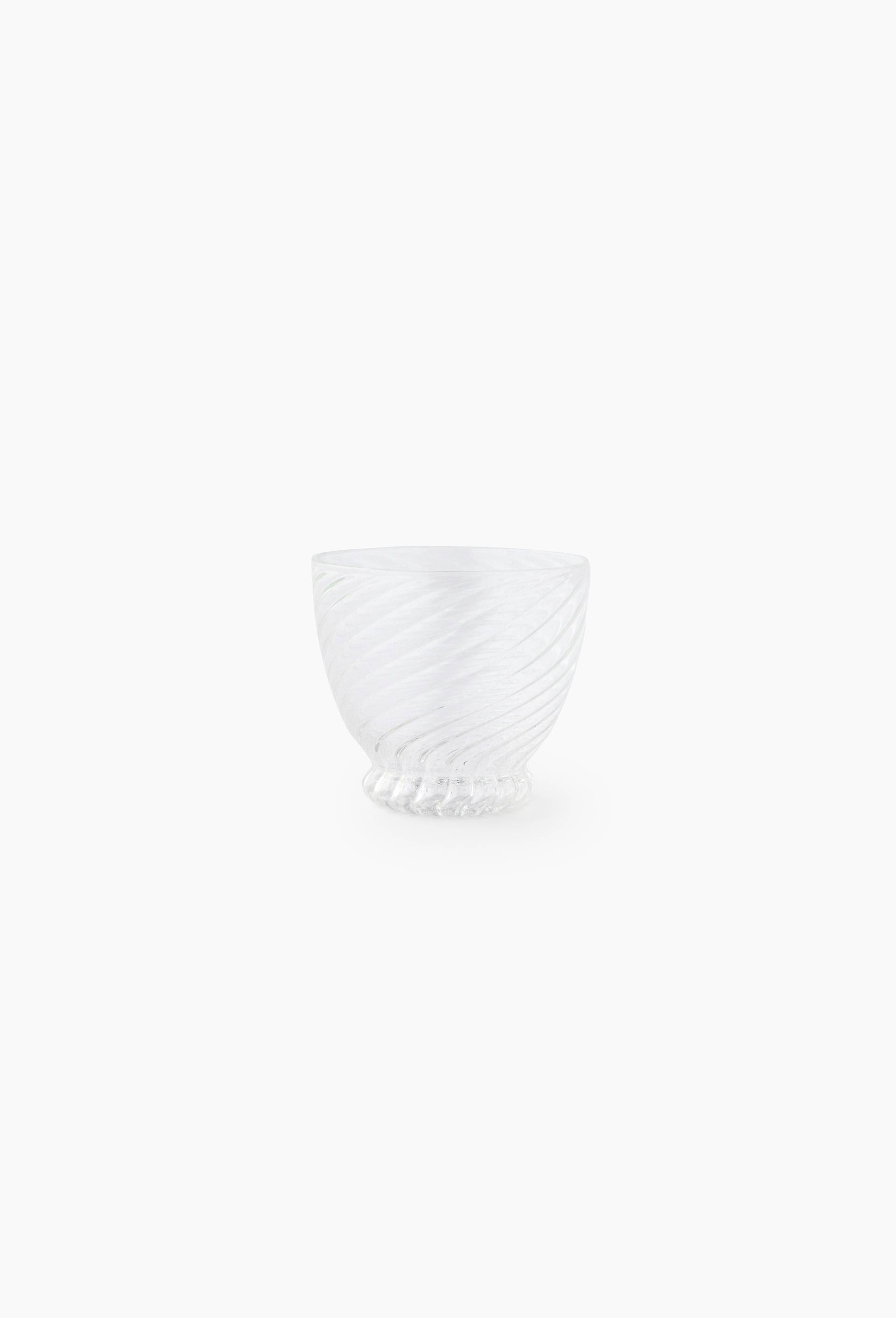 Coupelle finition twist&eacute;e, 25cl, Transparent, large image number 0