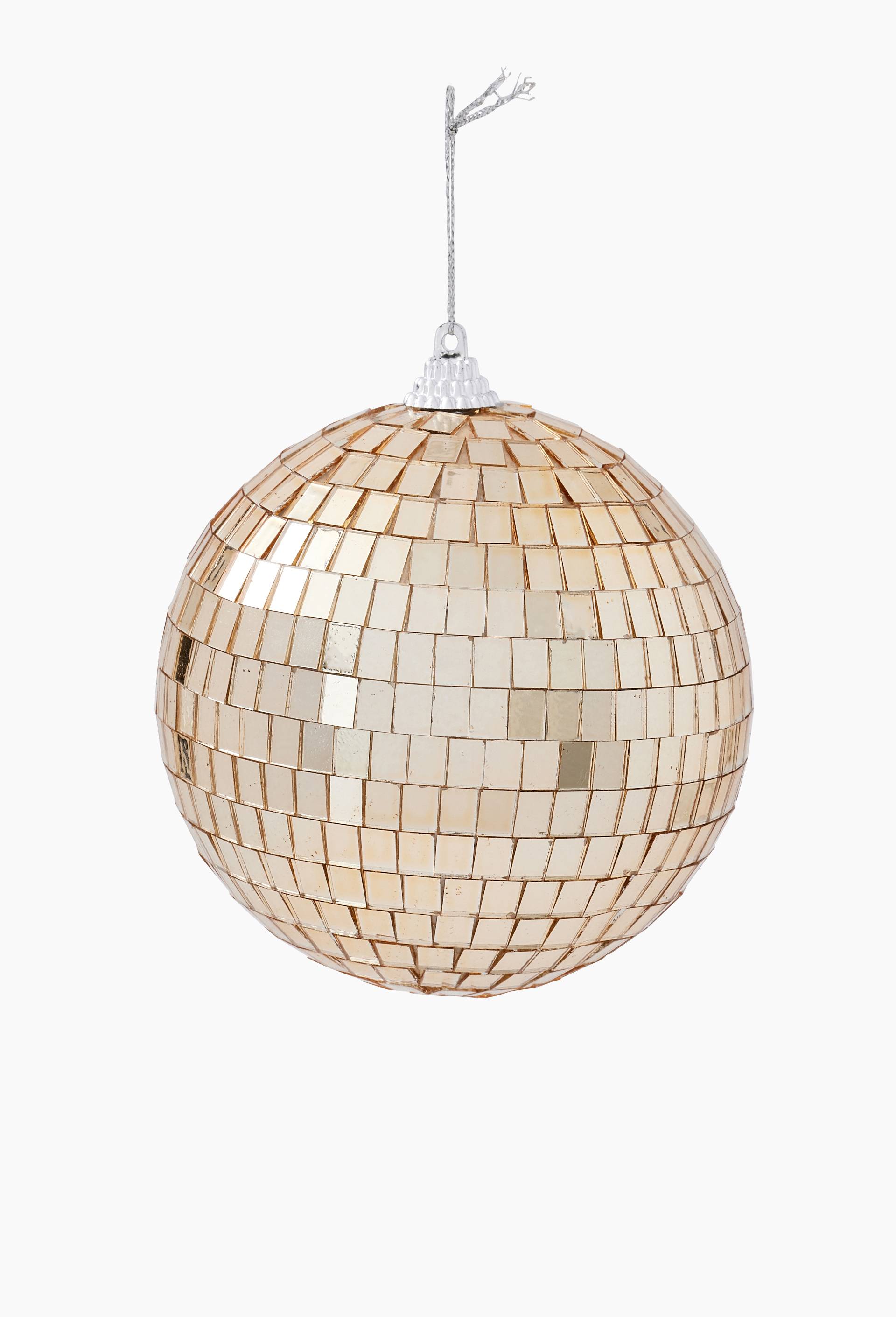 Boule disco, 10cm, en plastique, Or, large image number 1