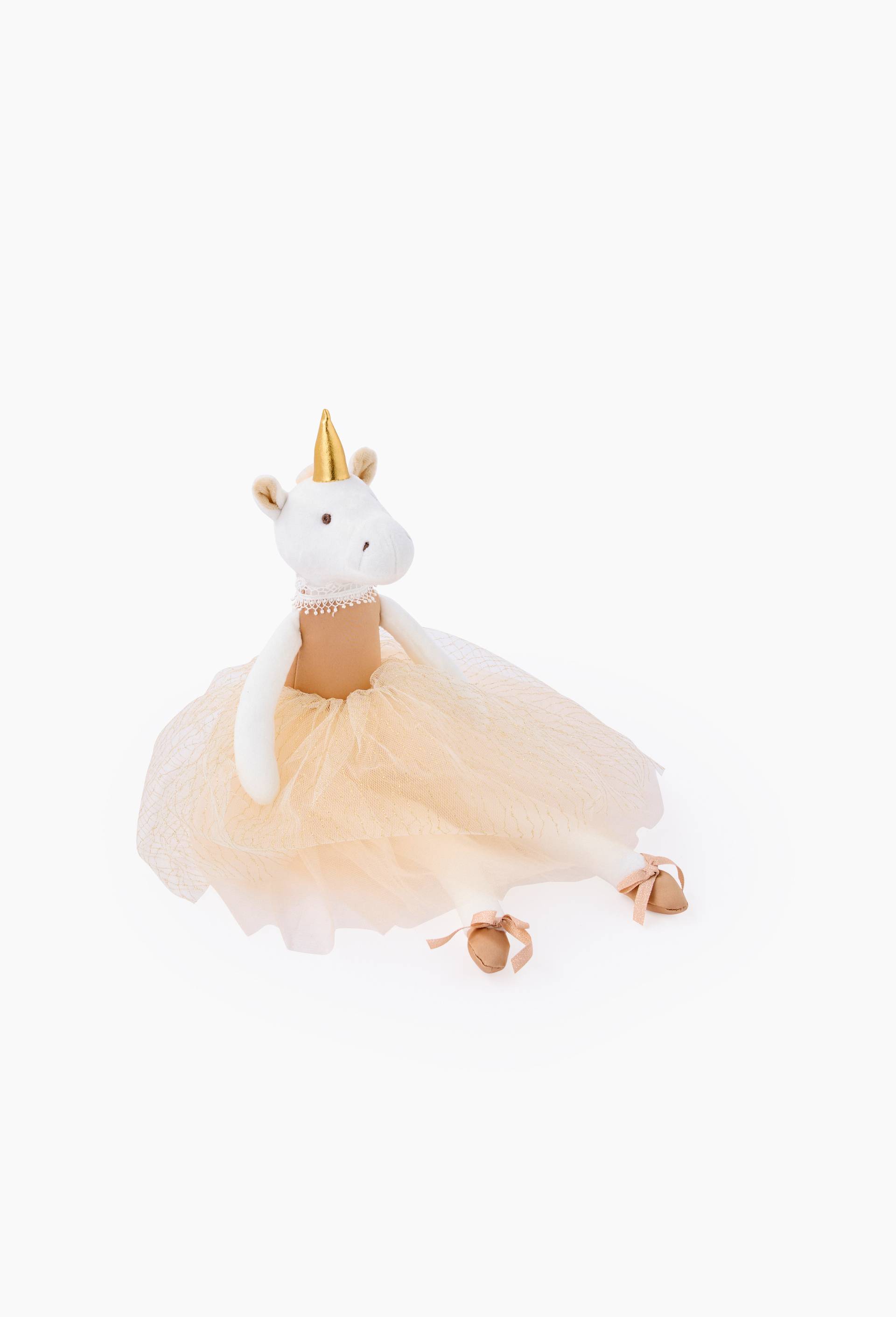 Peluche licorne tutu 44cm, Multicolore, large image number 0