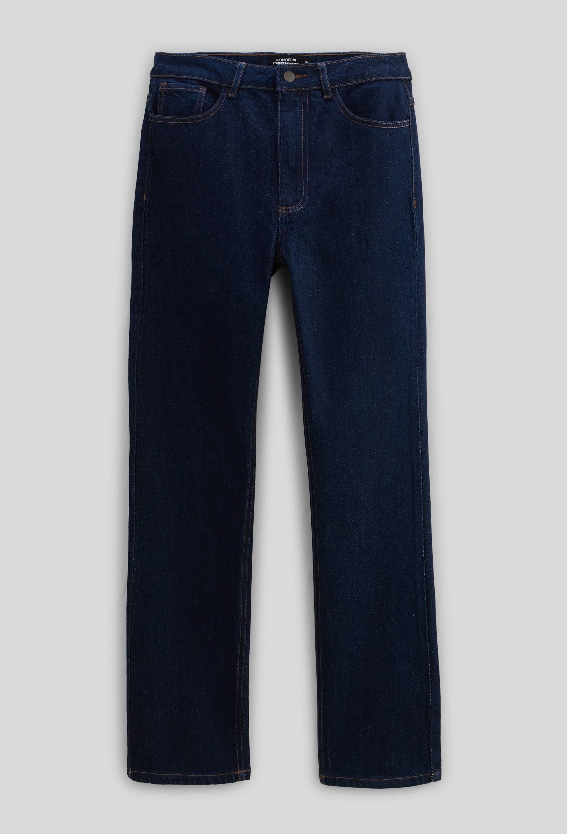 Jean droit, Bleu, large image number 2
