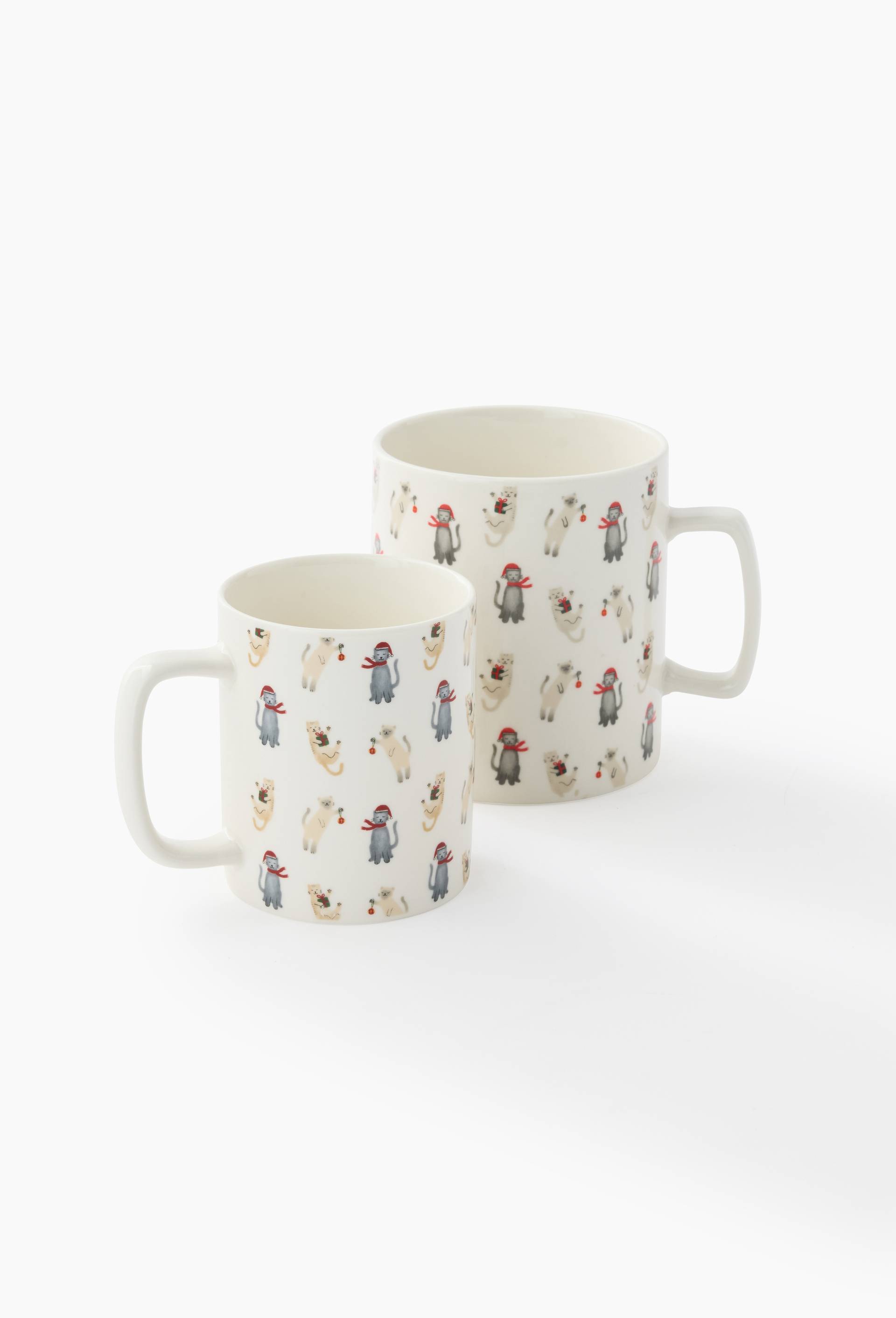 Mug finition imprim&eacute;e, 32cl, Ecru, large image number 1