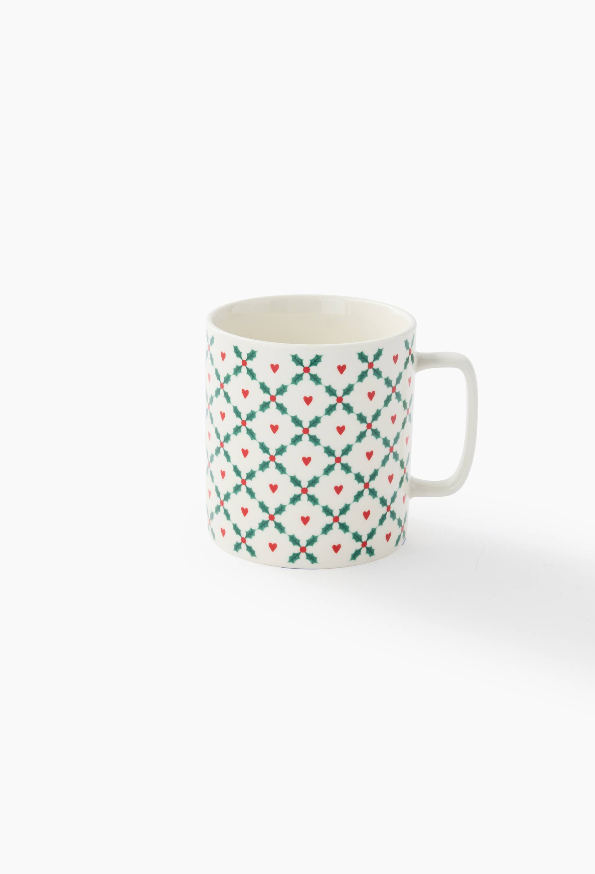 Mug finition imprim&eacute;e, 60cl, Vert fonc&eacute;, large image number 0.0